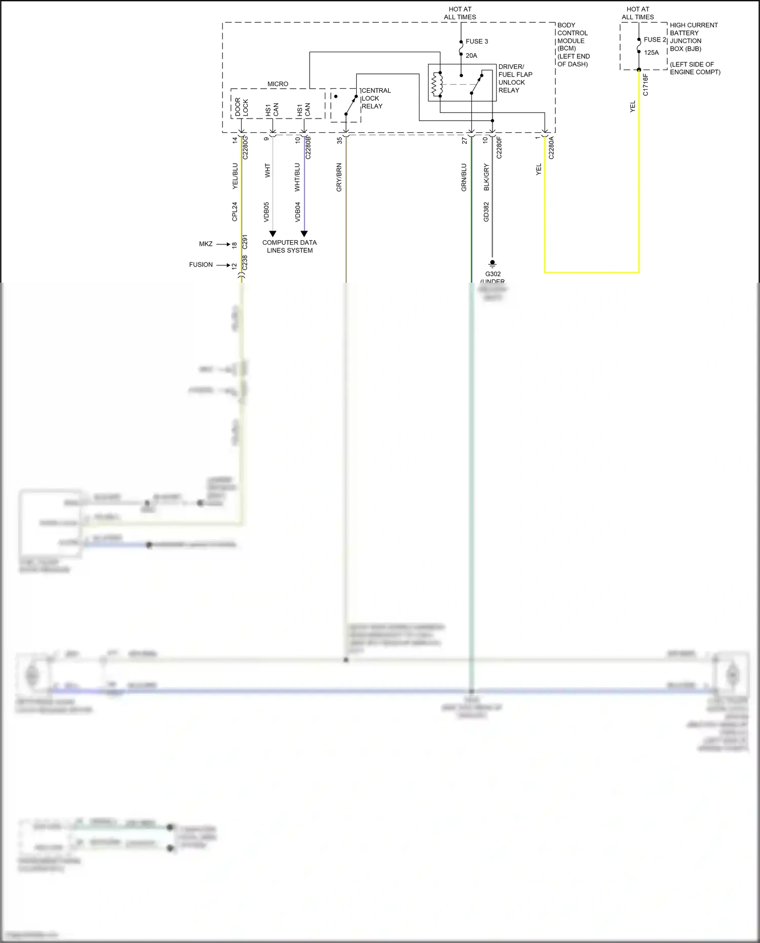 Ford Mondeo V (2014-2019) gry wiring diagram  (119 of 147)