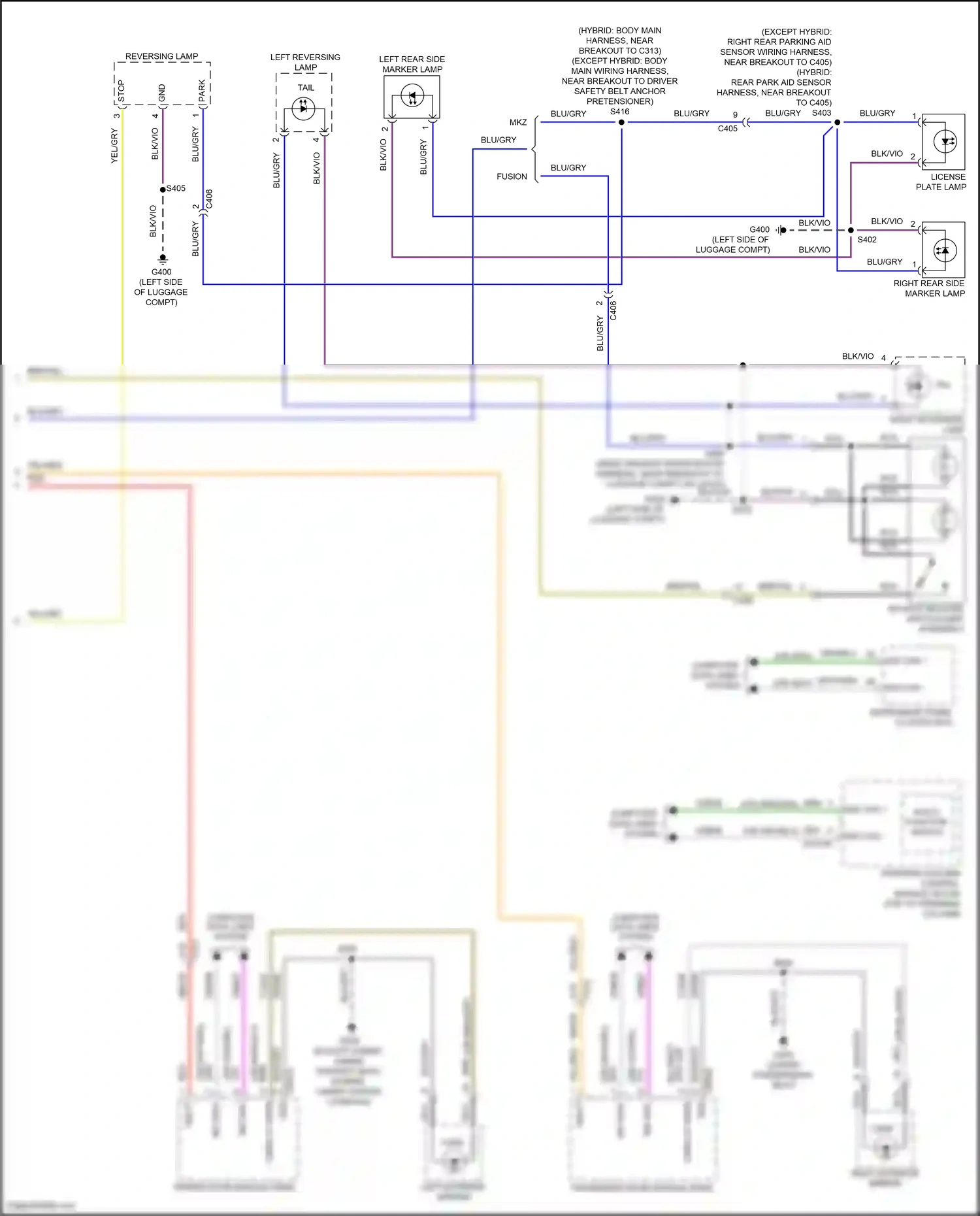 Ford Mondeo V (2014-2019) gry wiring diagram  (97 of 147)