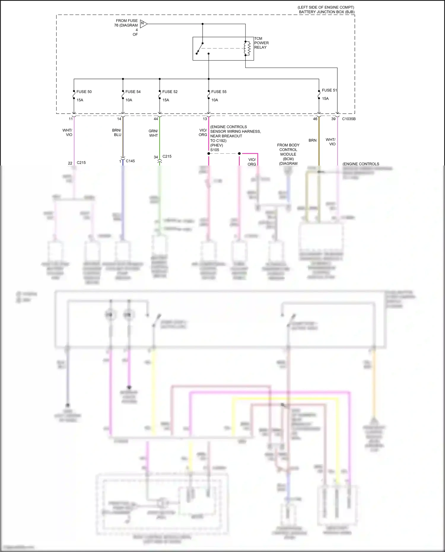 Ford Mondeo V (2014-2019) micro - wiring diagram  (36 of 72)