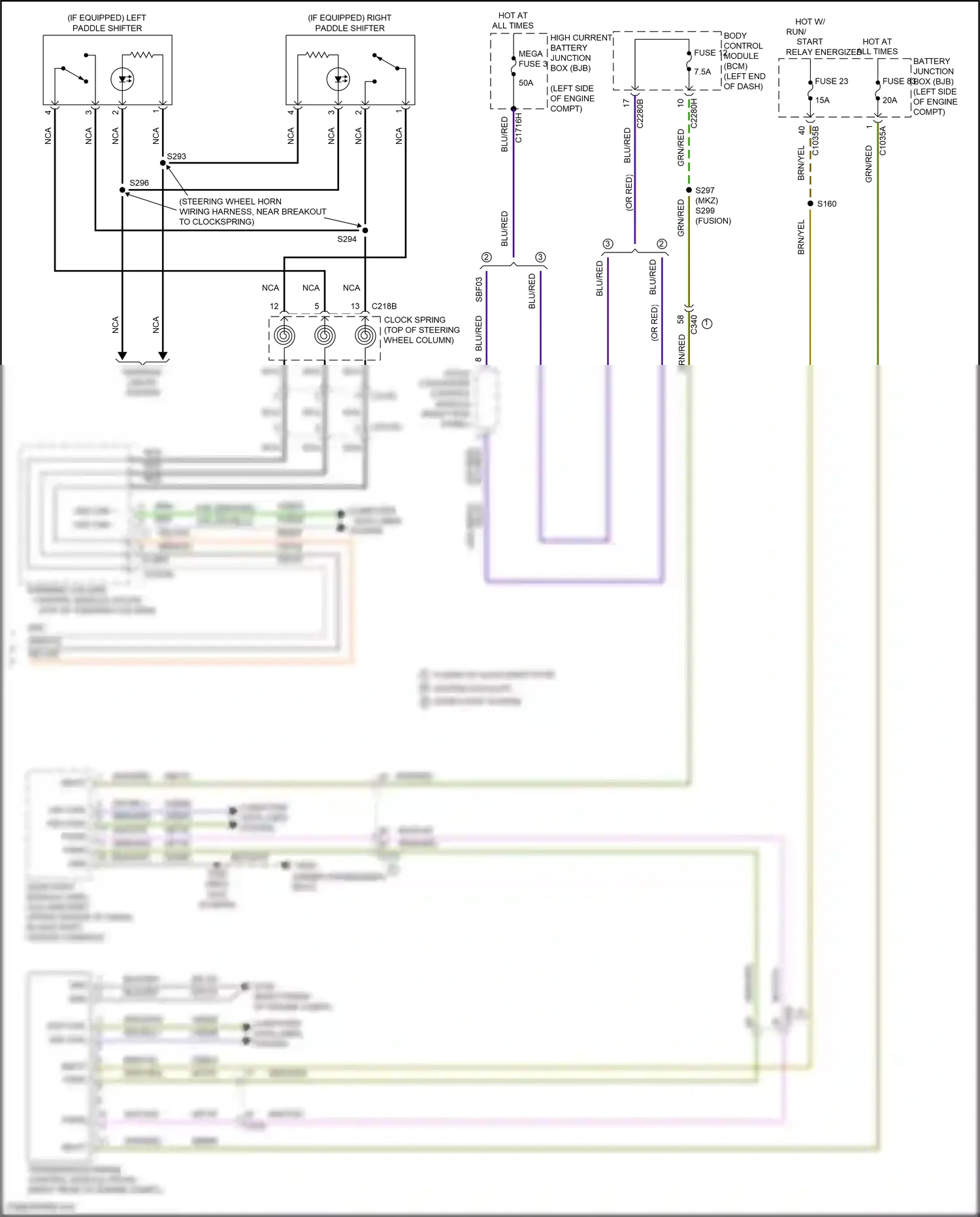 Ford Mondeo V (2014-2019) nca wiring diagram  (94 of 124)