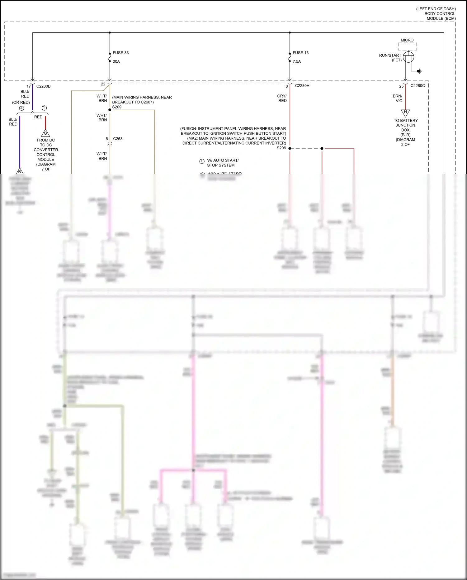 Ford Mondeo V (2014-2019) (or red/ wiring diagram  (6 of 7)