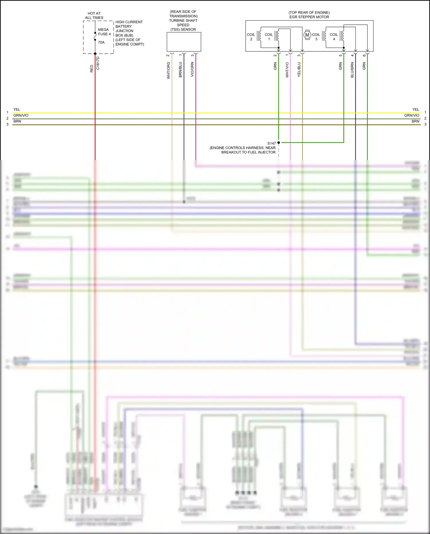 Ford Mondeo V (2014-2019) red wiring diagram  (78 of 79)