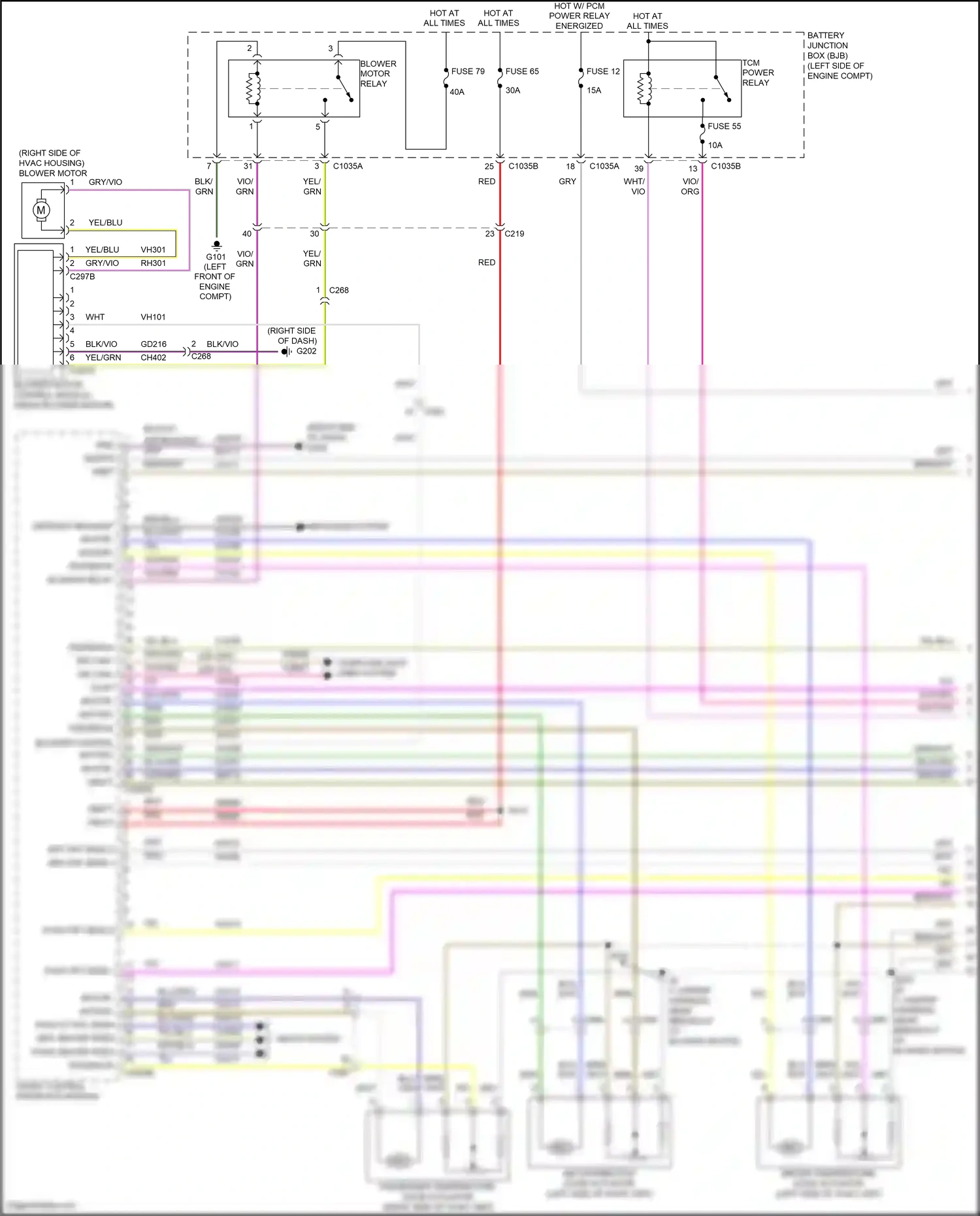 Ford Mondeo V (2014-2019) red wiring diagram  (70 of 79)