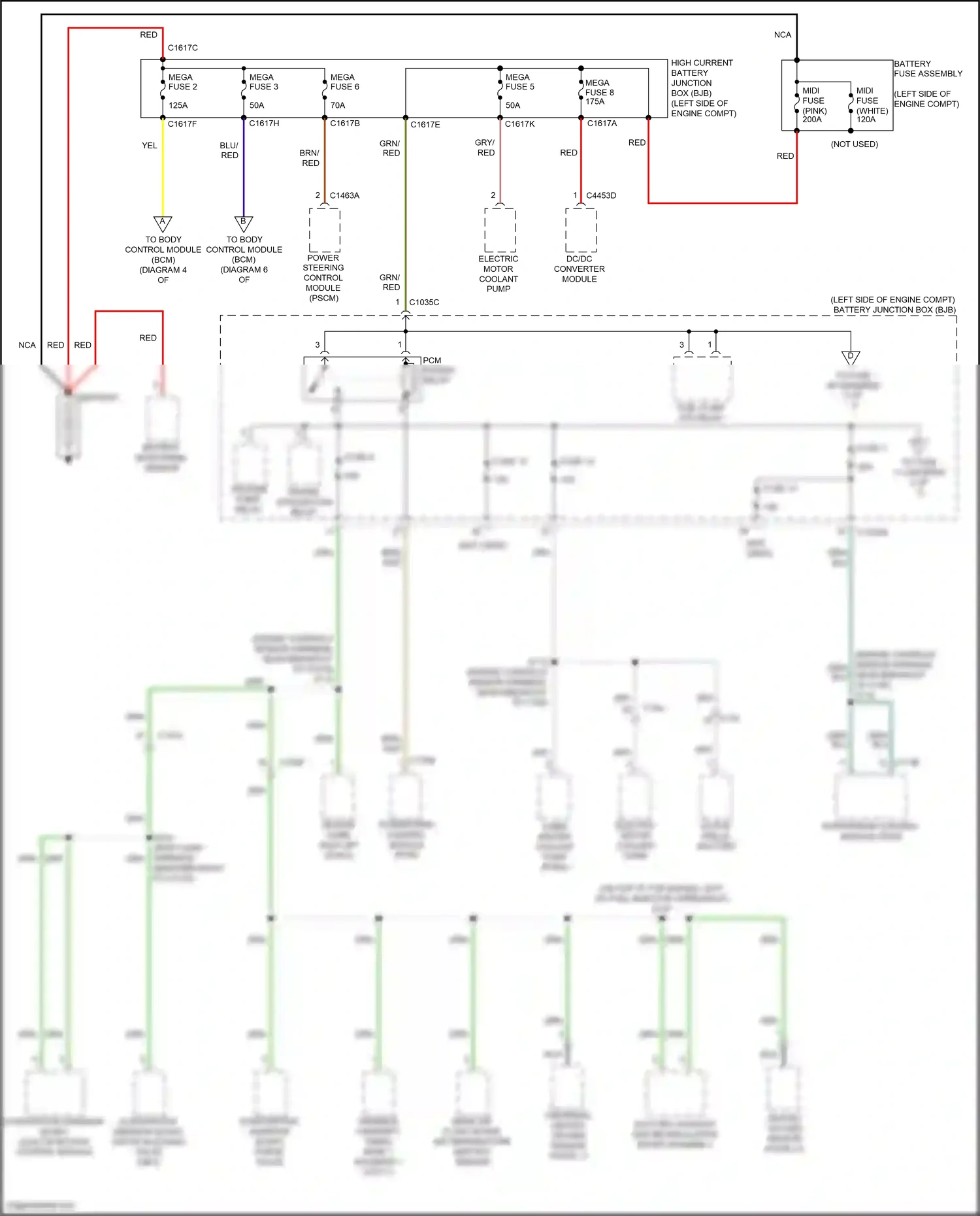 Ford Mondeo V (2014-2019) red wiring diagram  (61 of 79)