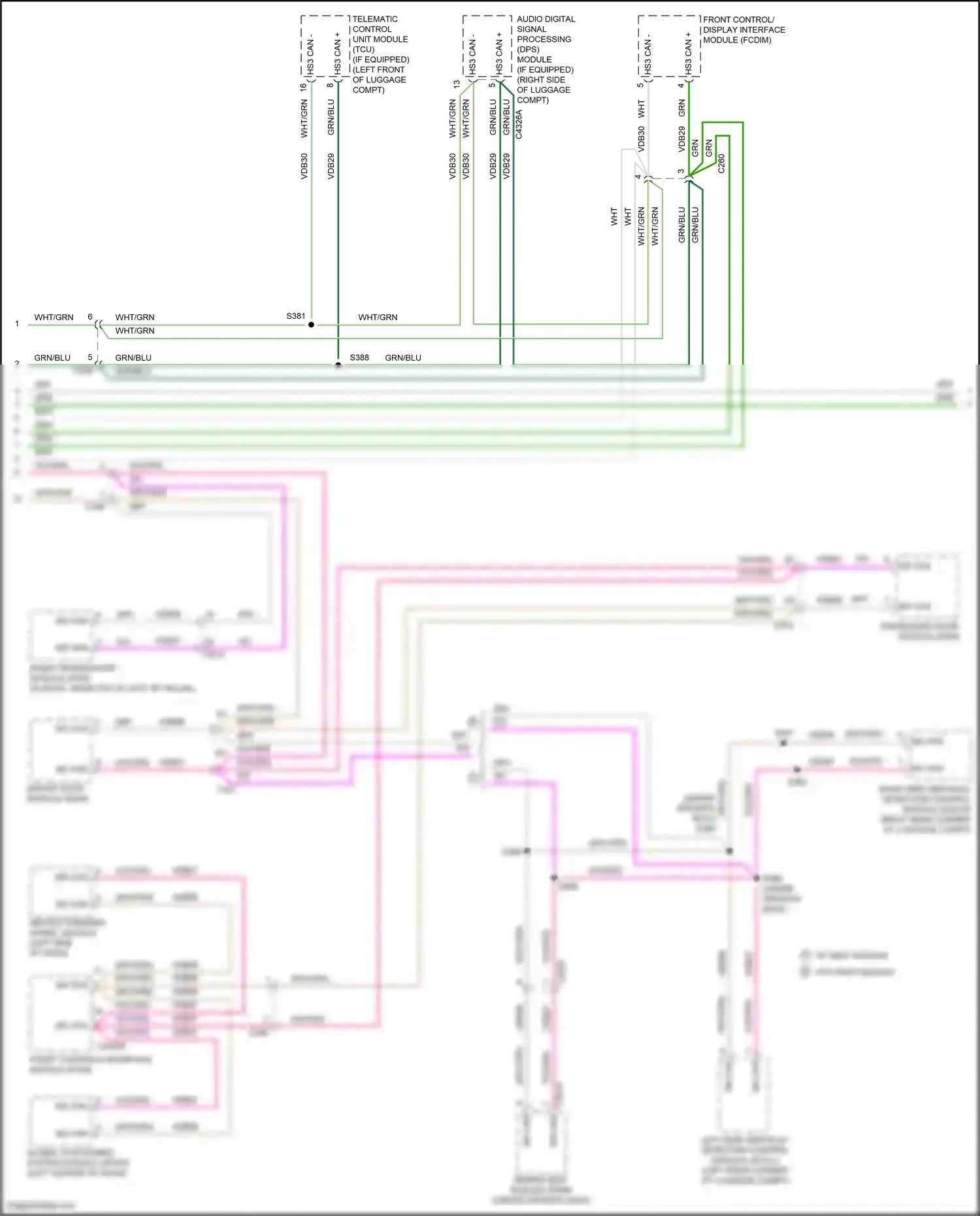 Ford Mondeo V (2014-2019) vio wiring diagram  (45 of 174)