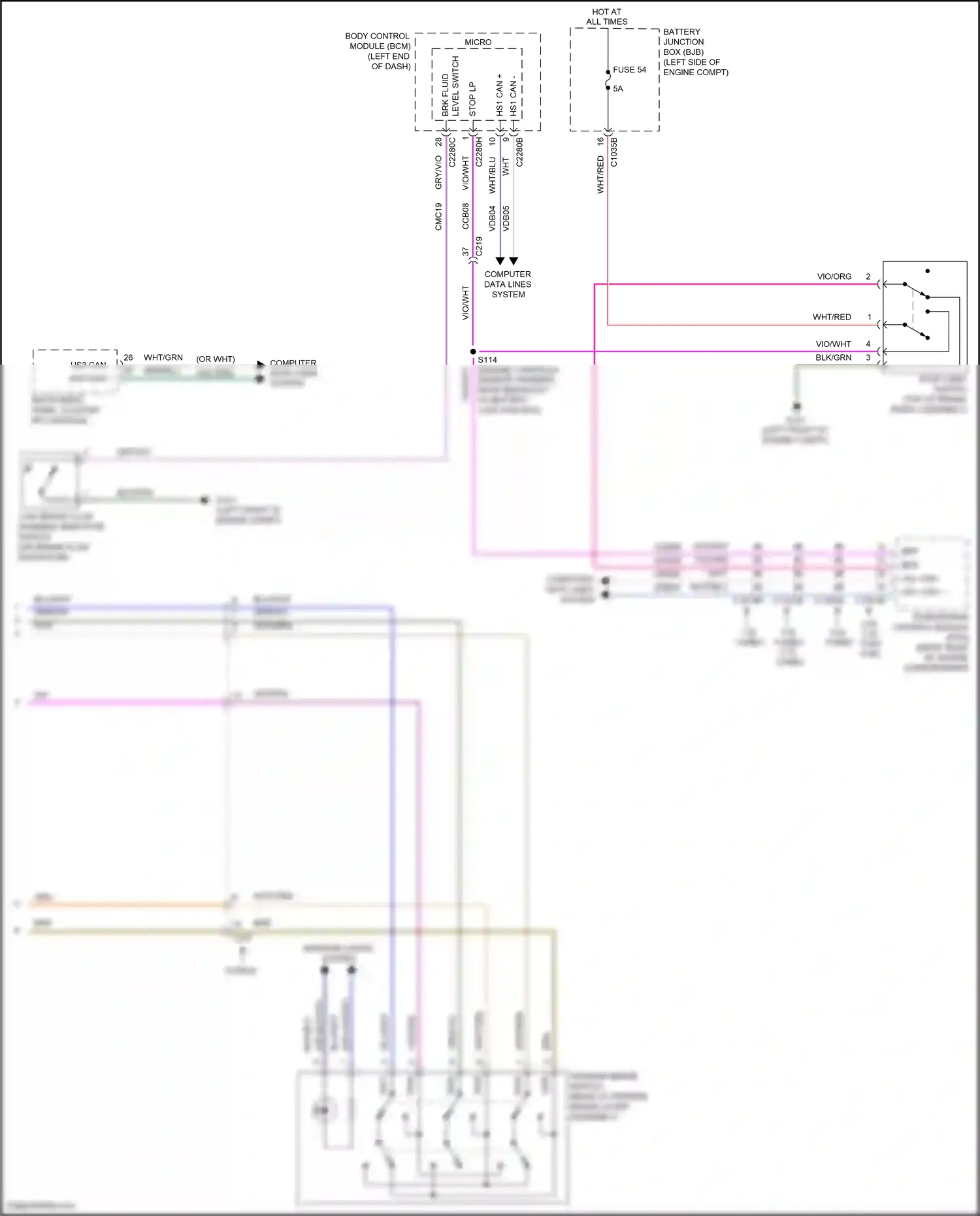 Ford Mondeo V (2014-2019) vio wiring diagram  (2 of 174)