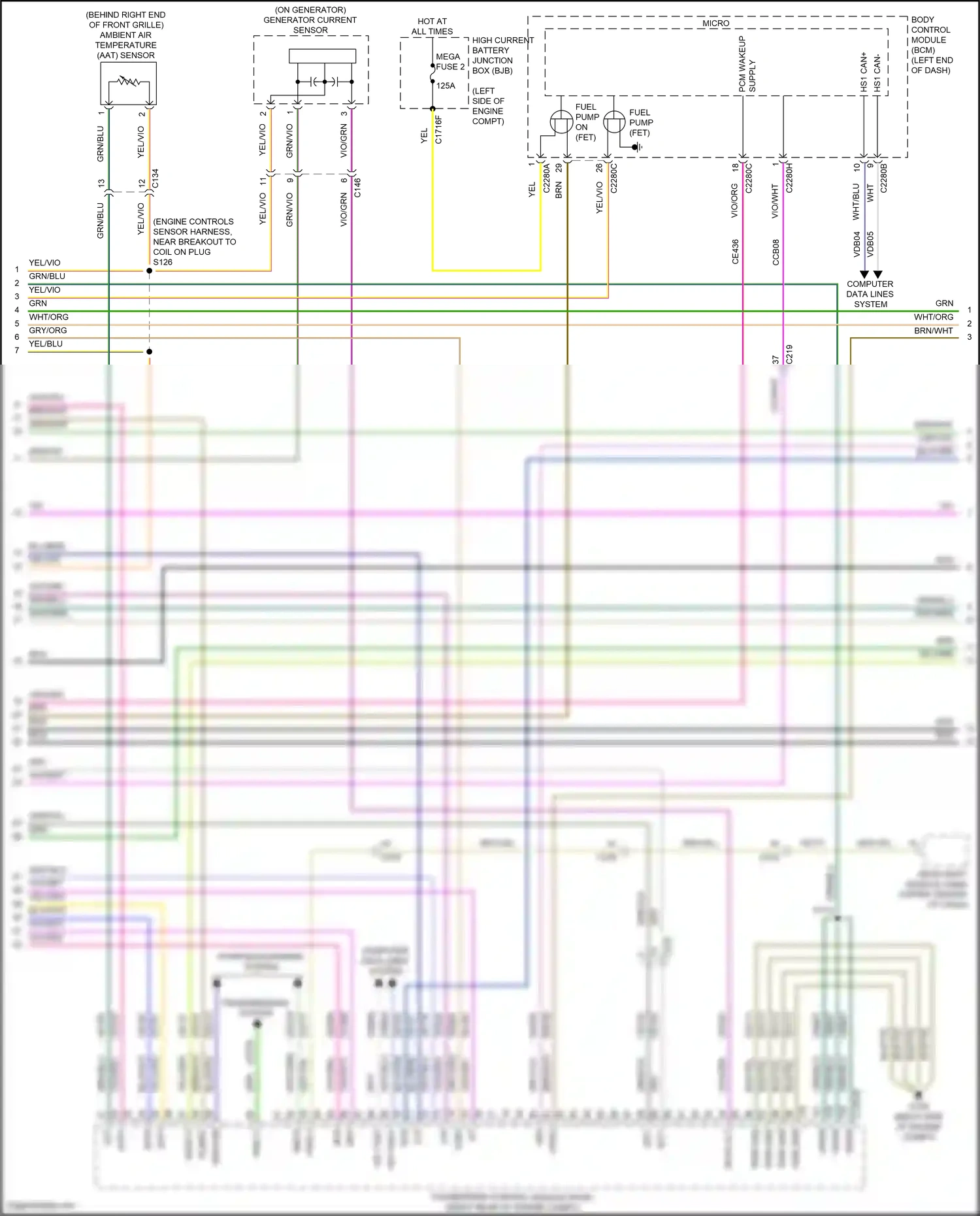 Ford Mondeo V (2014-2019) vio wiring diagram  (151 of 174)
