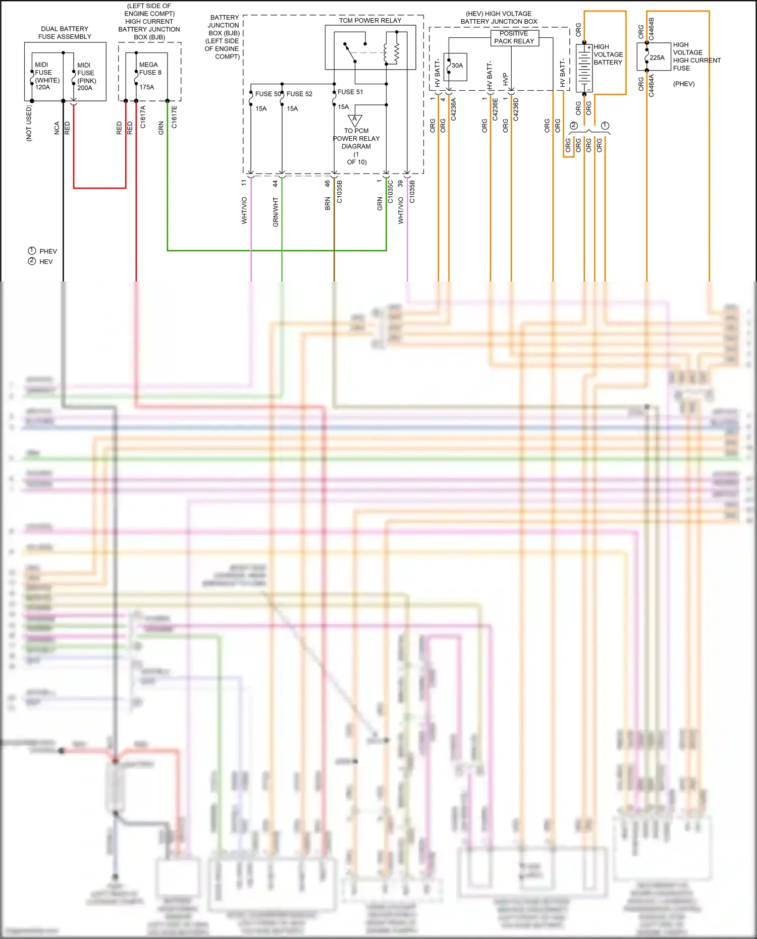 Ford Mondeo V (2014-2019) vio/brn wiring diagram  (20 of 24)
