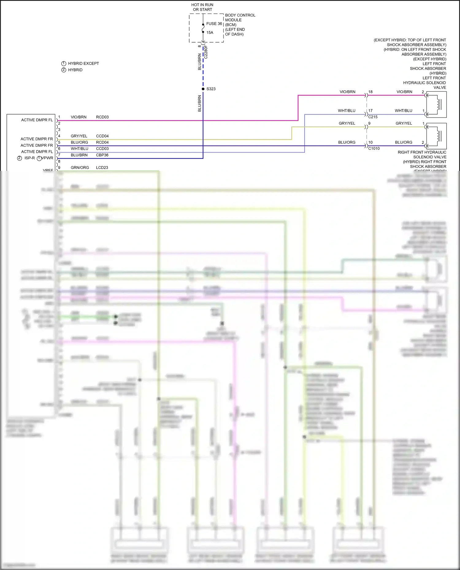 Ford Mondeo V (2014-2019) vio/brn wiring diagram  (2 of 24)