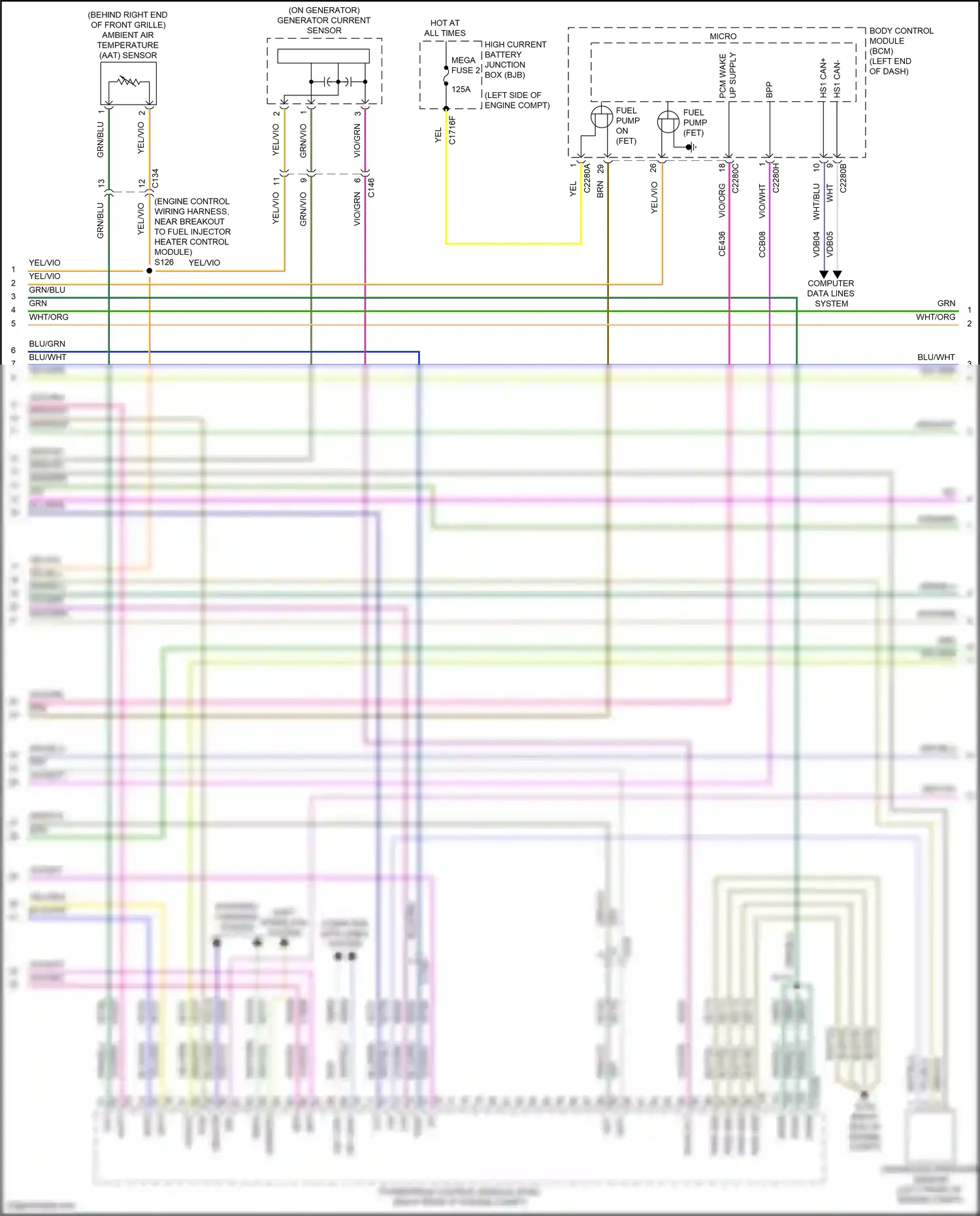 Ford Mondeo V (2014-2019) vio/org wiring diagram  (72 of 99)