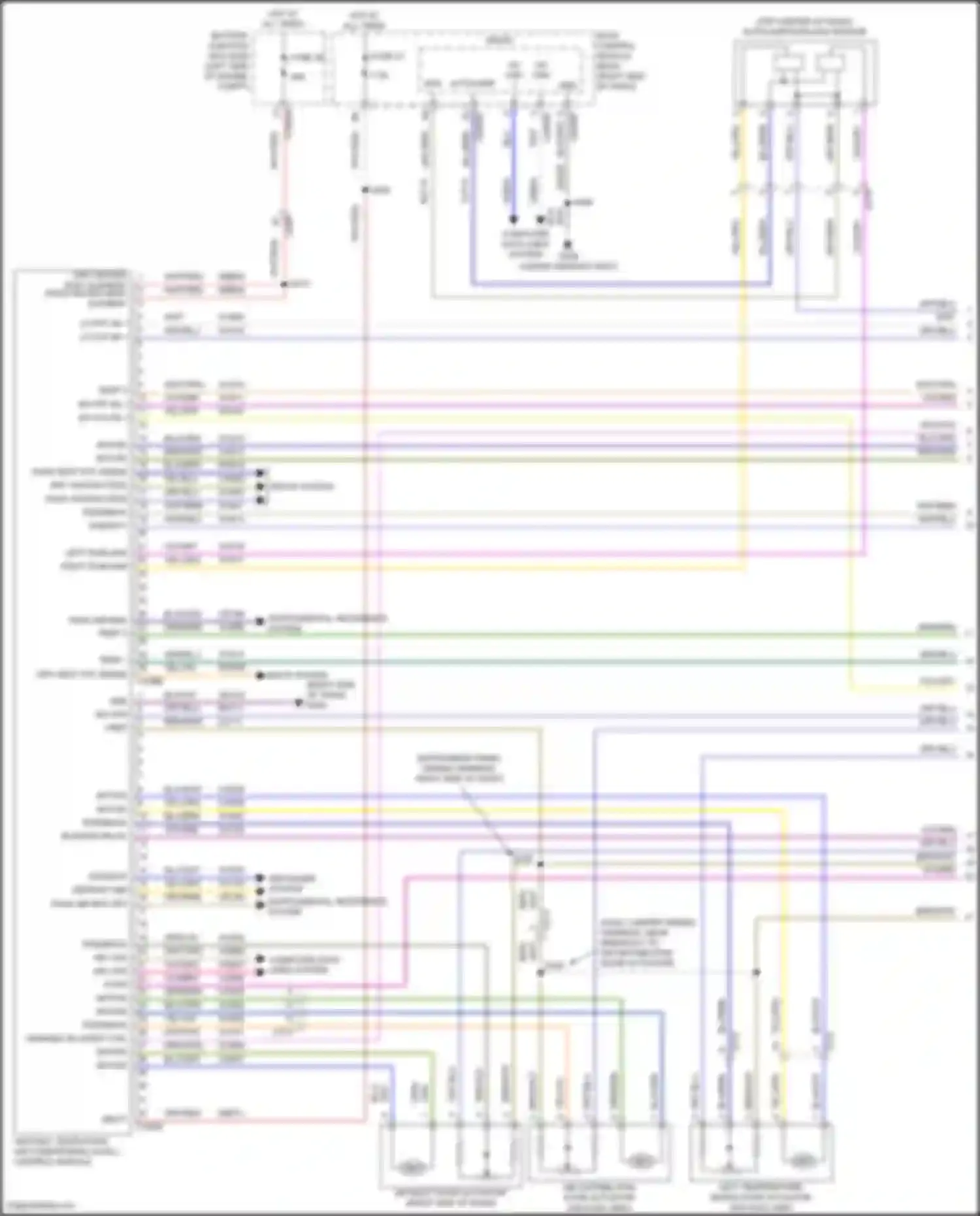 Mustang Mach-E Ford I (2020-2024): Automatic a/c circuit (1 of 4)