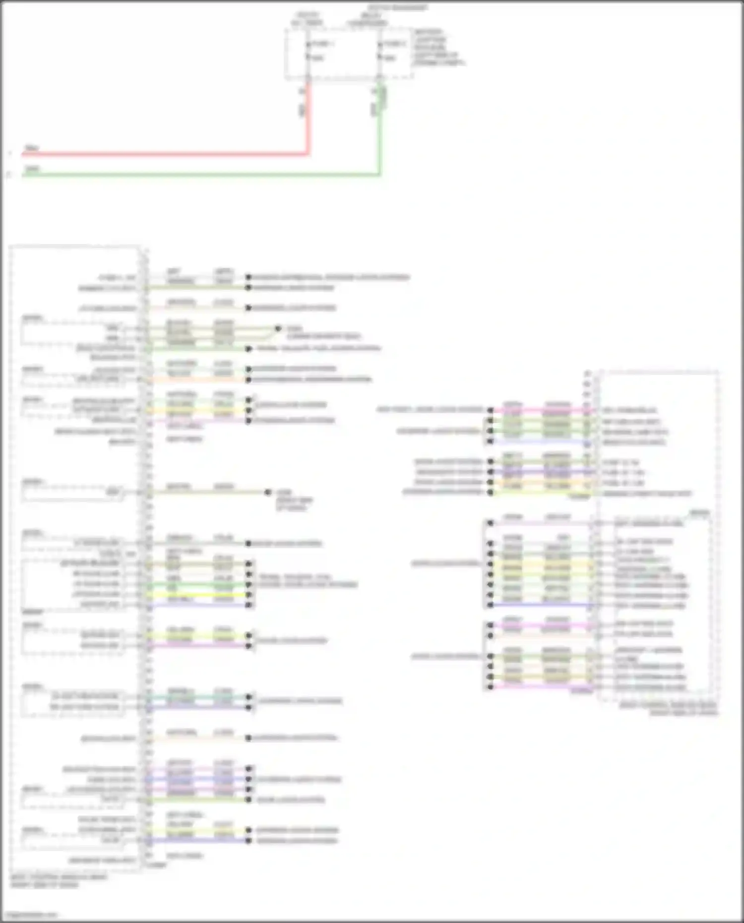 Mustang Mach-E Ford I (2020-2024): Body control modules circuit (2 of 2)