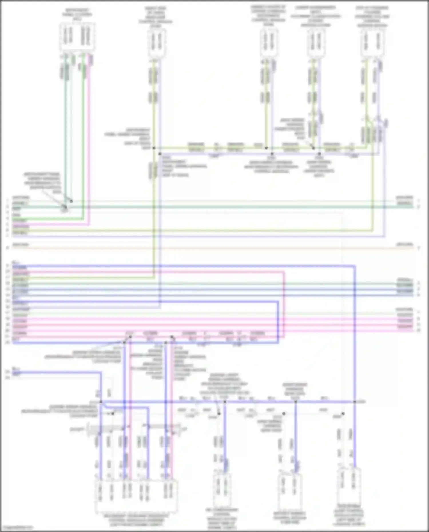 Mustang Mach-E Ford I (2020-2024): Computer data lines circuit (3 of 5)
