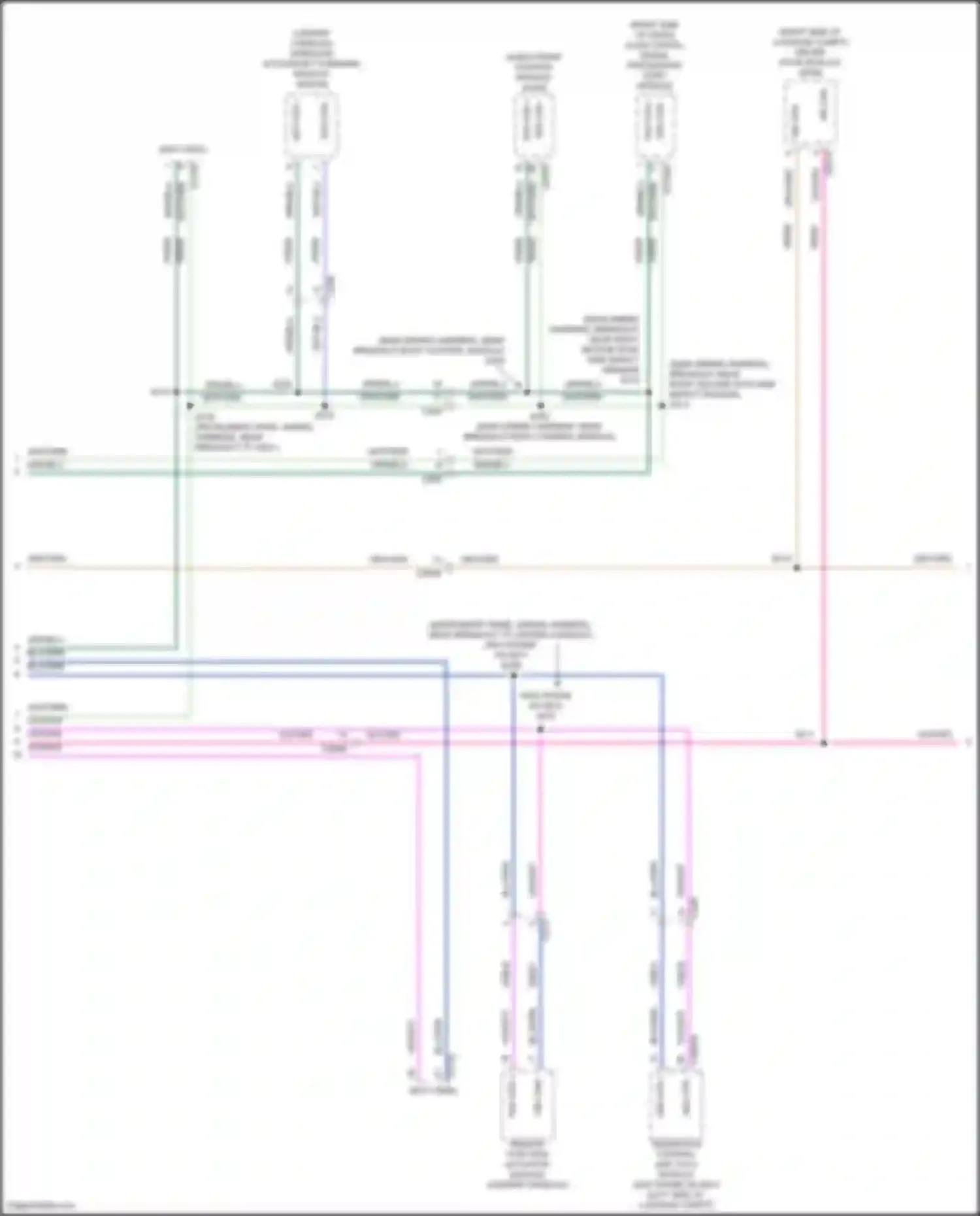 Mustang Mach-E Ford I (2020-2024): Computer data lines circuit (4 of 5)