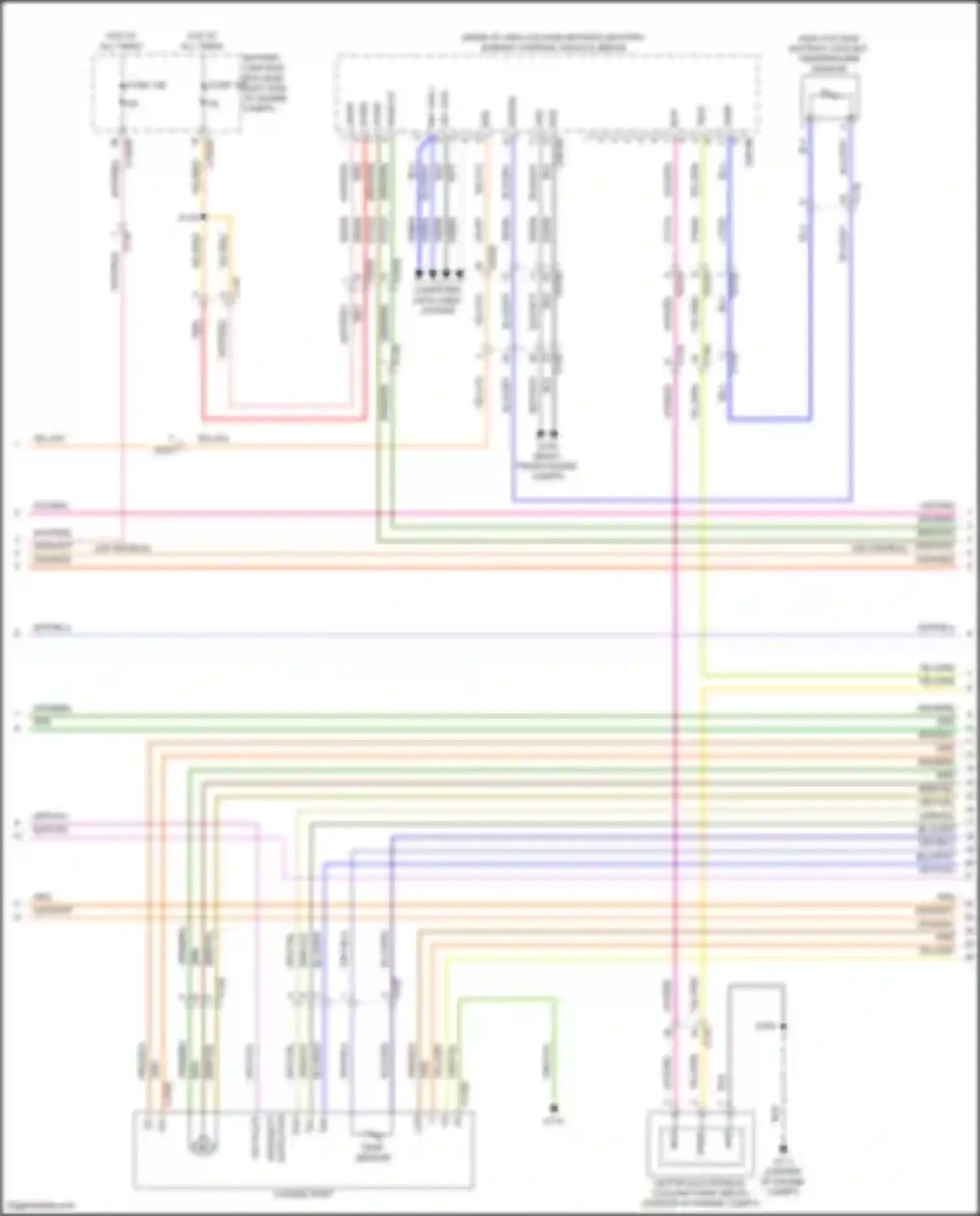 Mustang Mach-E Ford I (2020-2024): Wiring diagram engine performance electric (3 of 20)