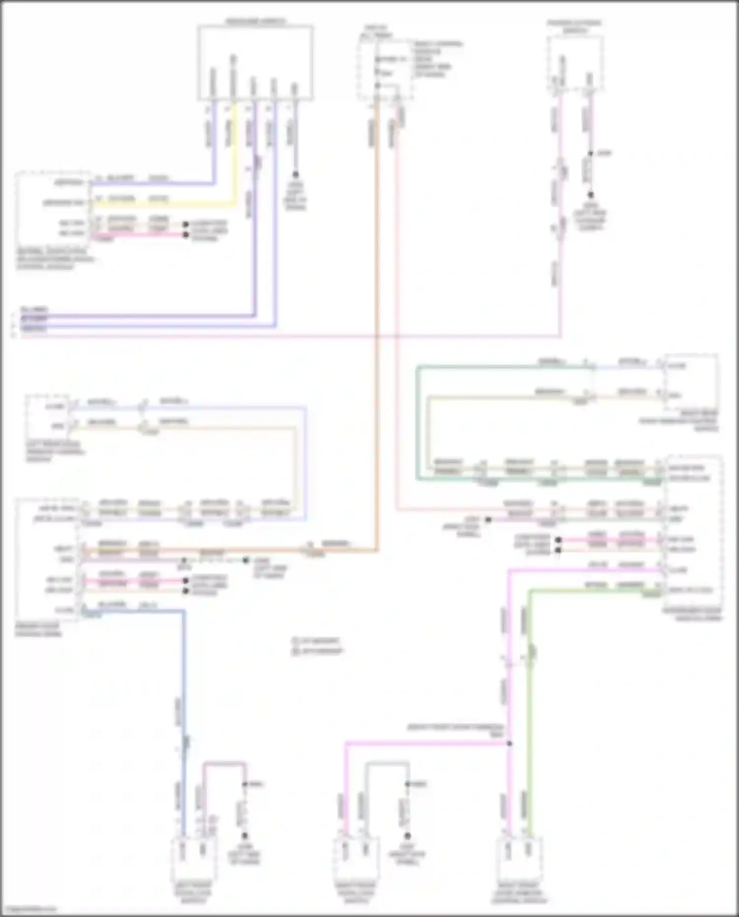 Mustang Mach-E Ford I (2020-2024): Instrument illumination circuit (2 of 2)