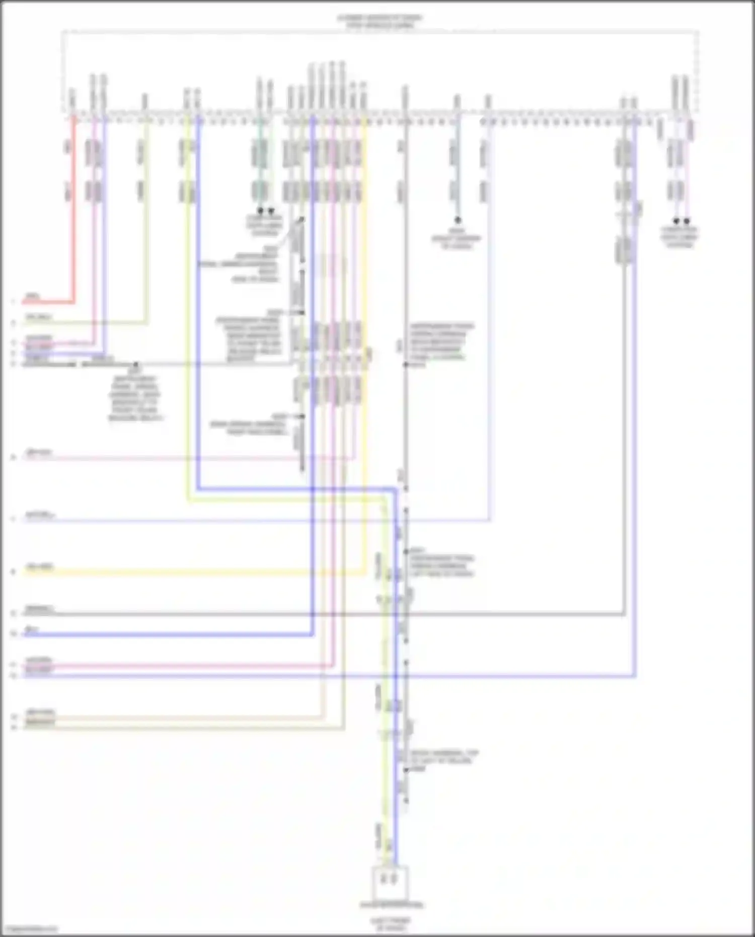 Mustang Mach-E Ford I (2020-2024): Navigation circuit, 6 speakers (4 of 4)