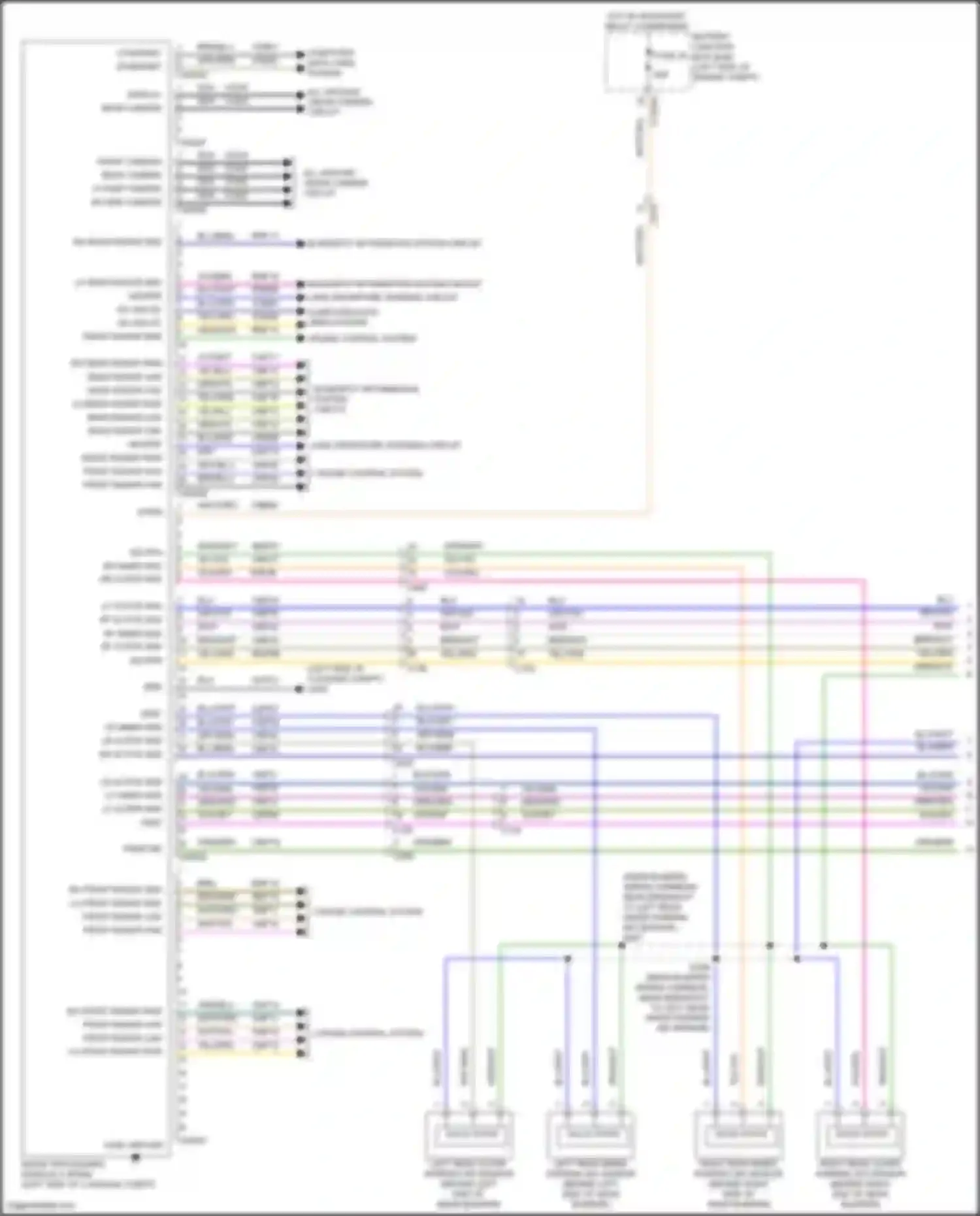 Mustang Mach-E Ford I (2020-2024): Parking assistant circuit (1 of 2)