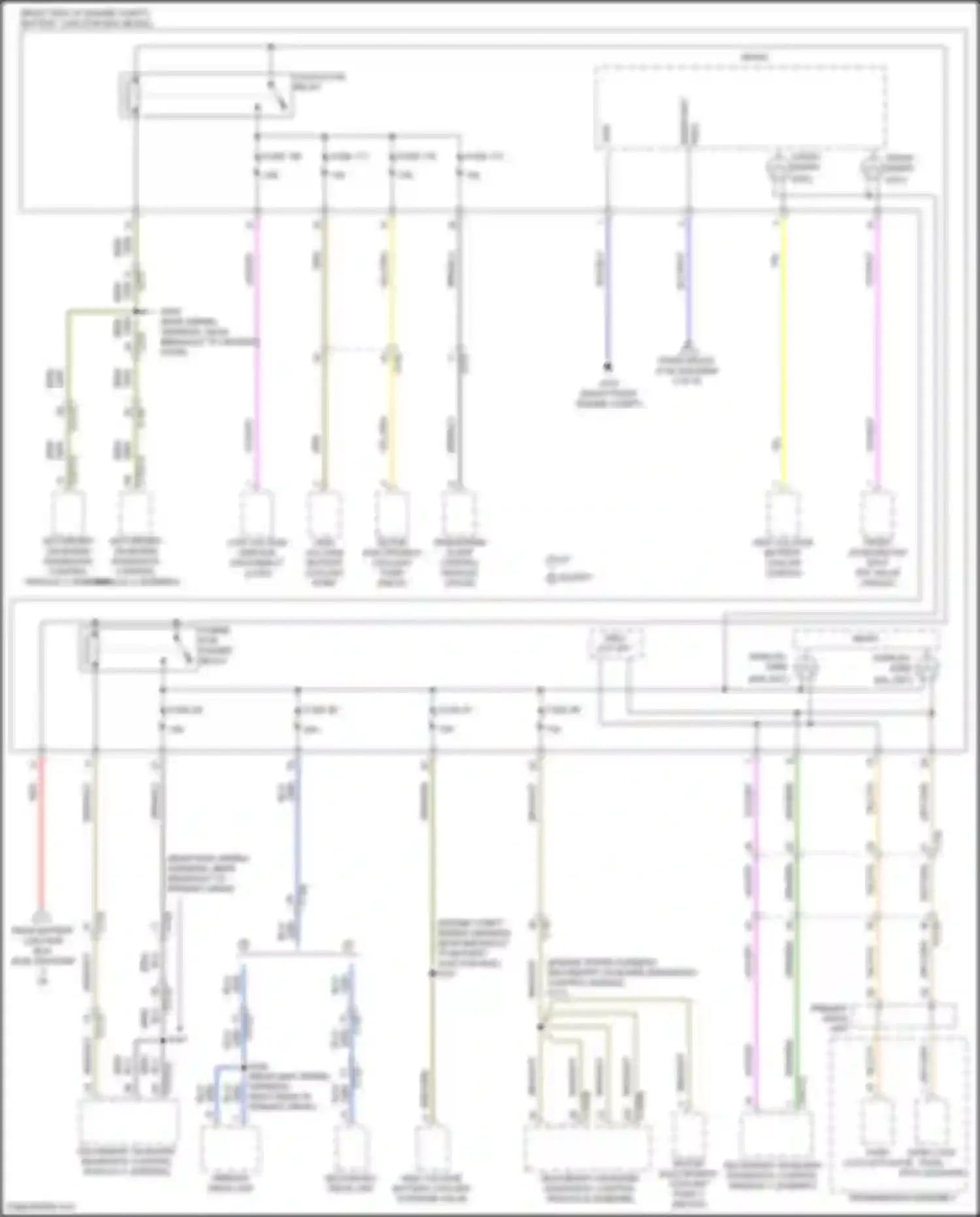 Mustang Mach-E Ford I (2020-2024): Power distribution circuit (4 of 8)