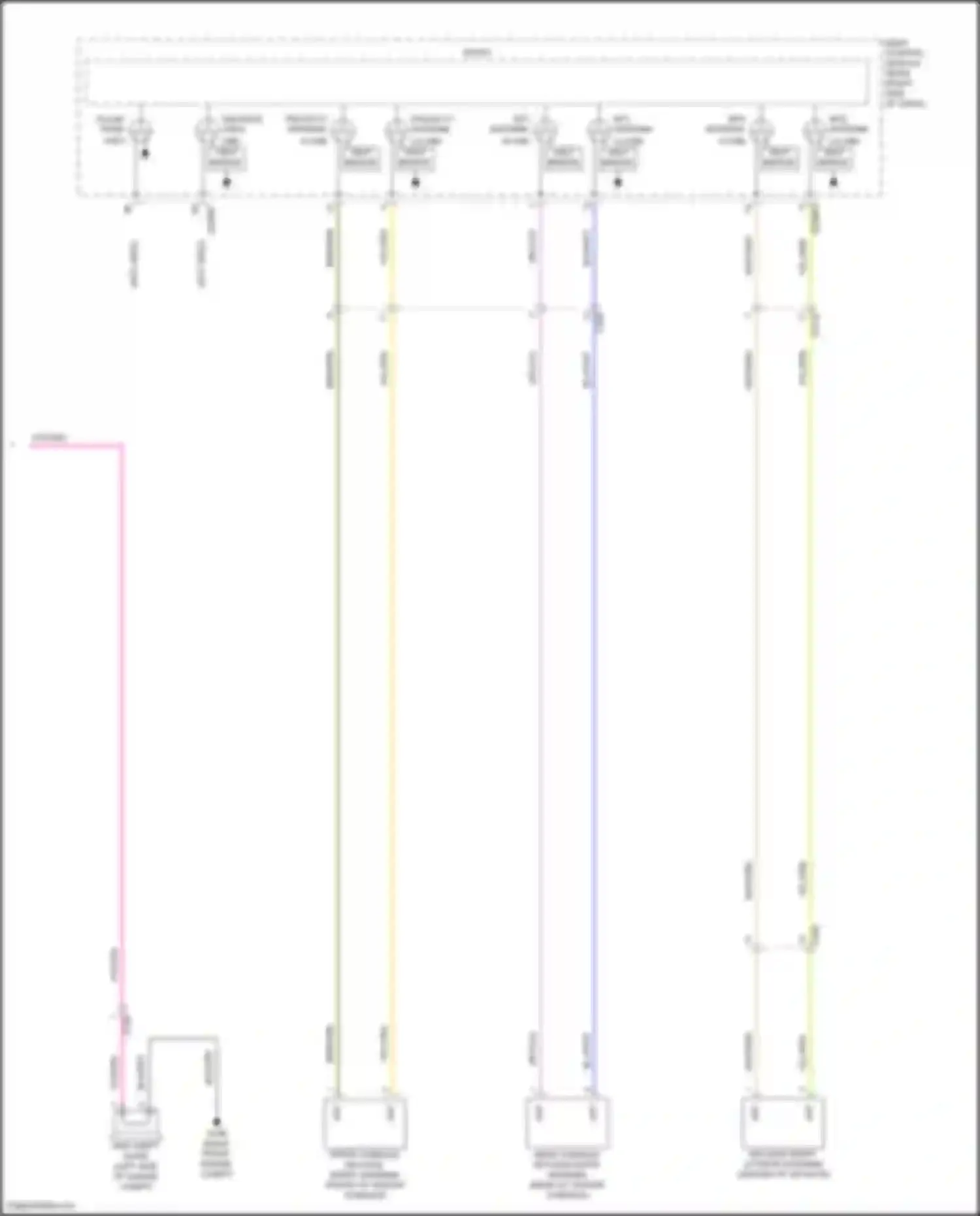 Mustang Mach-E Ford I (2020-2024): Power door locks circuit, w/o intelligent access (6 of 6)