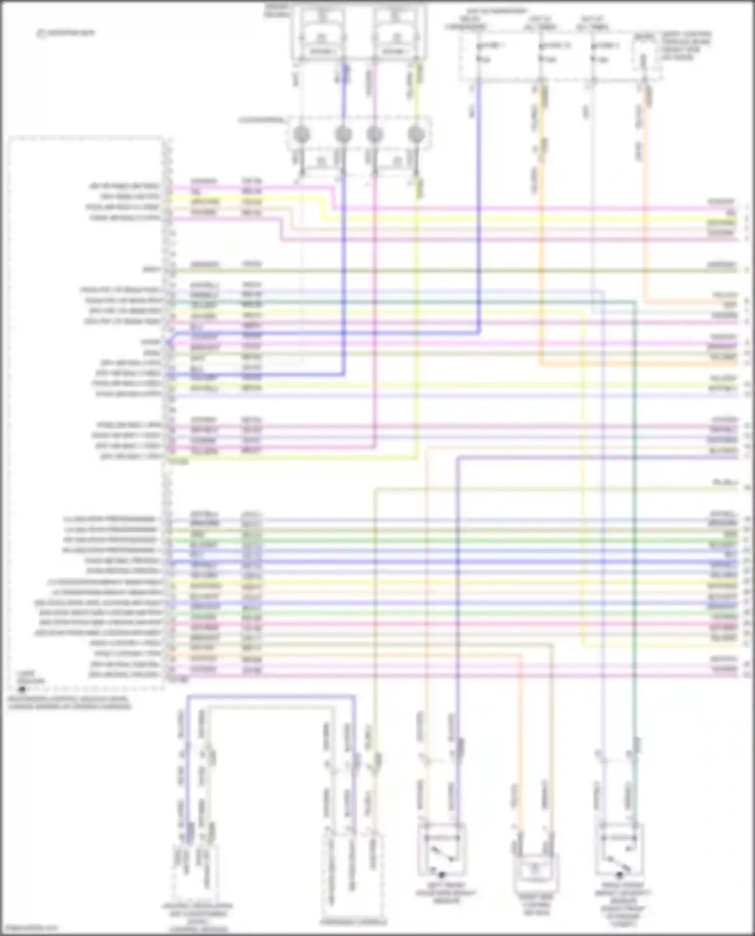 Mustang Mach-E Ford I (2020-2024): Supplemental restraints circuit (1 of 4)