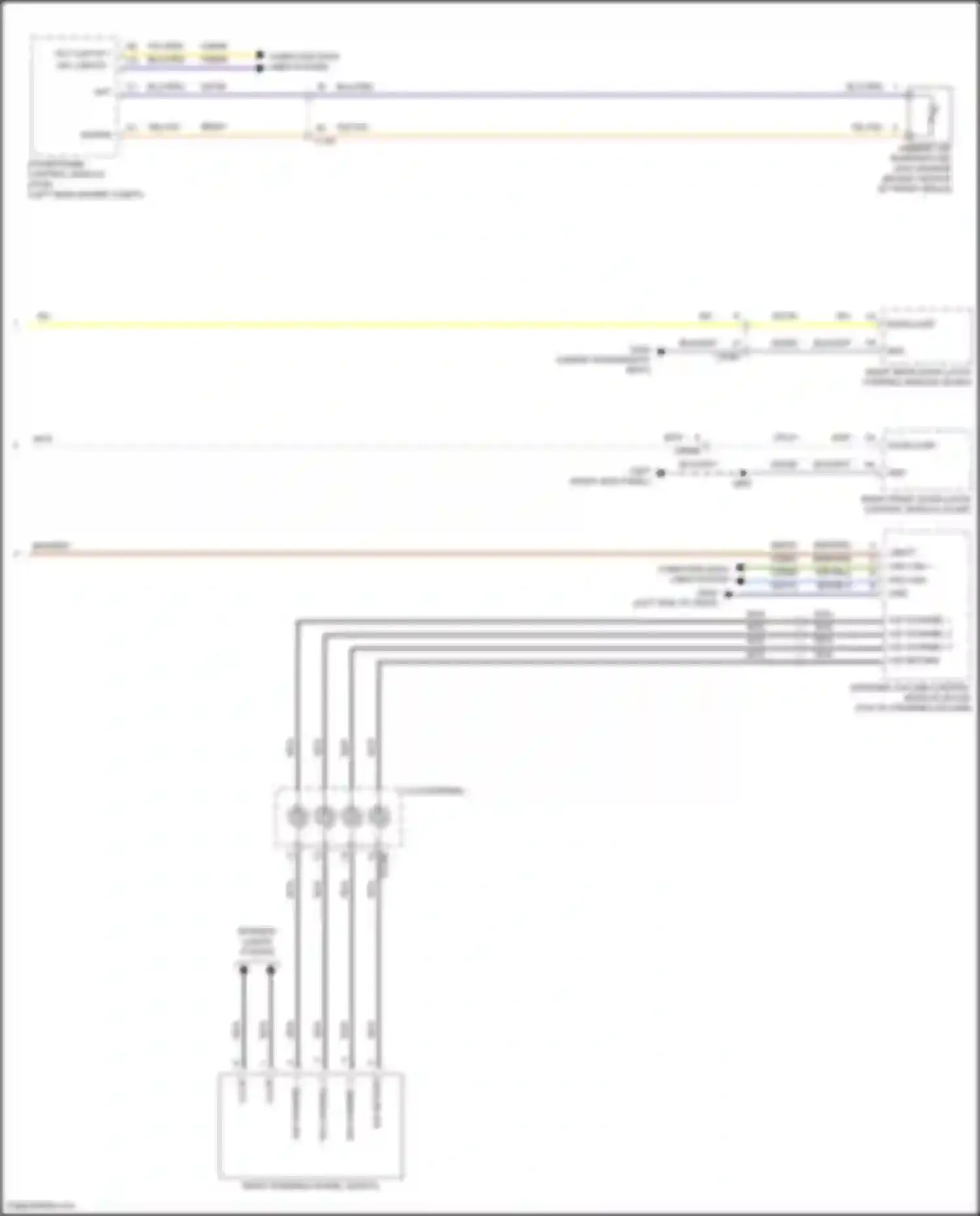 Wiring diagram a/d return for Ford Mustang Mach-E I (2020-2024) (2 of 8)