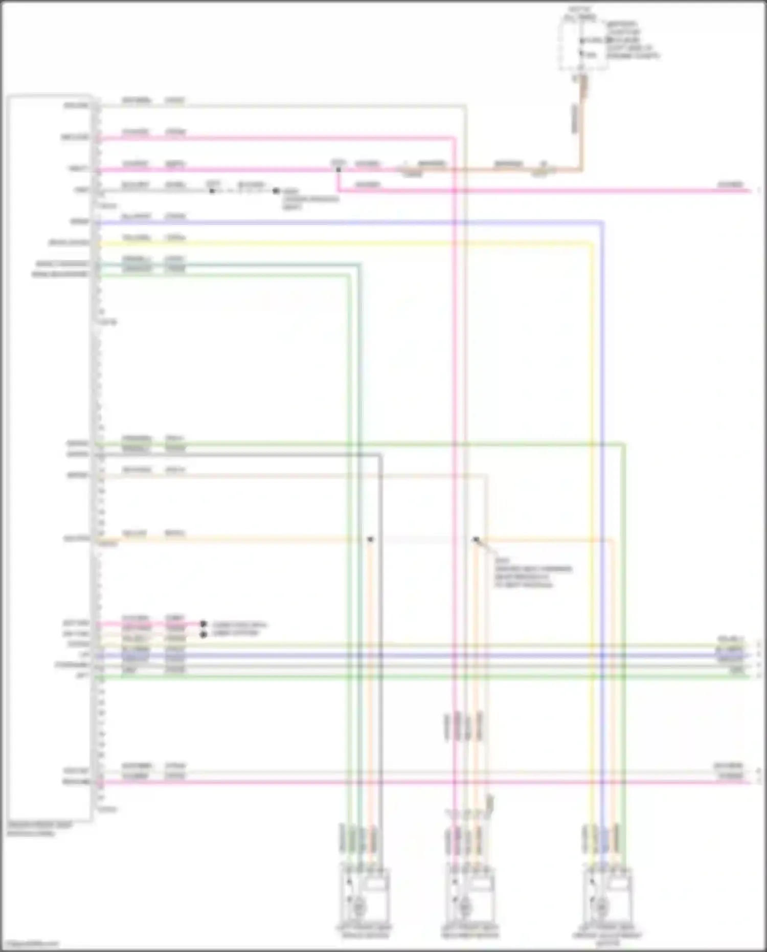 Wiring diagram base backward for Ford Mustang Mach-E I (2020-2024) (1 of 2)