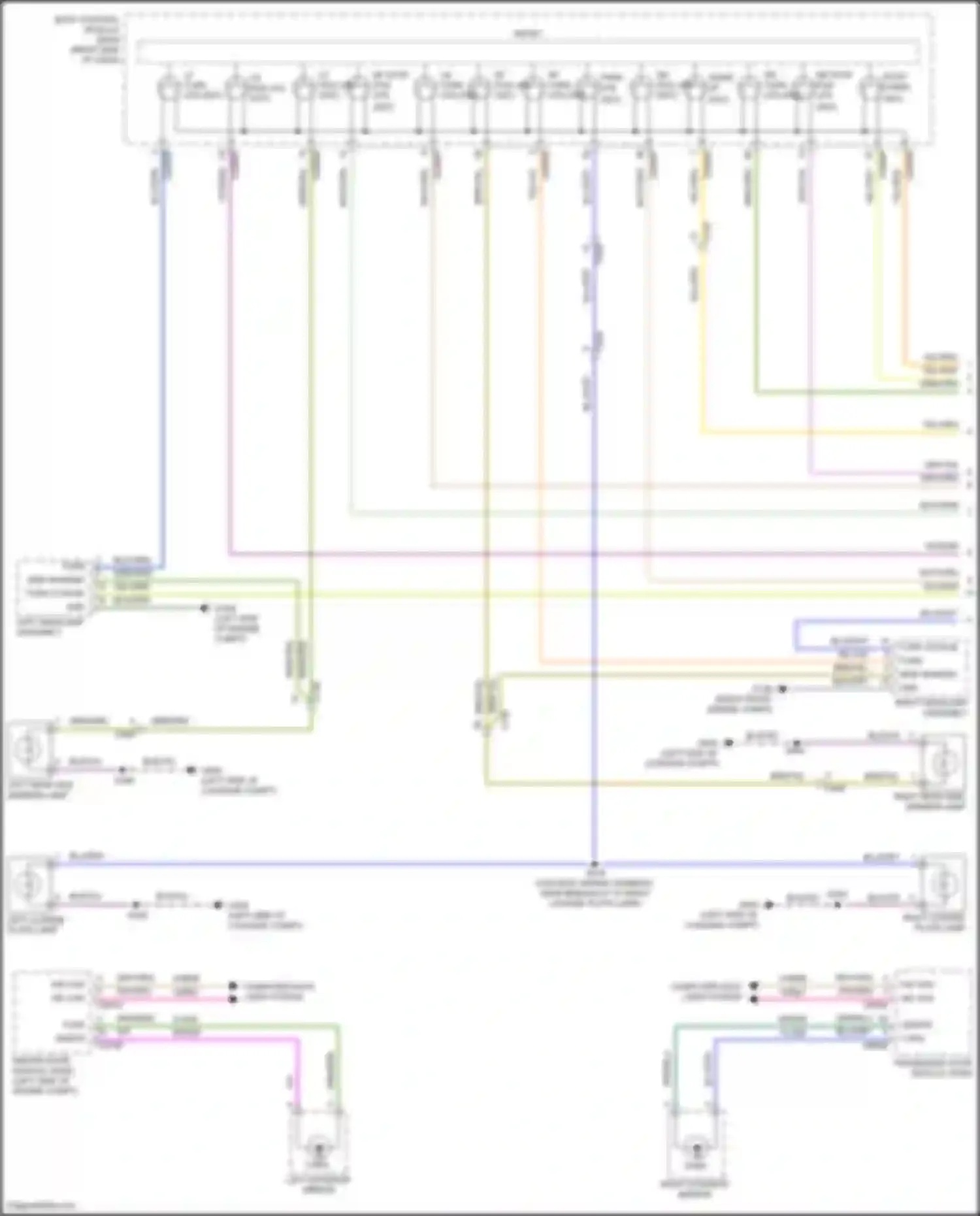 Wiring diagram blk/vio for Ford Mustang Mach-E I (2020-2024) (22 of 47)