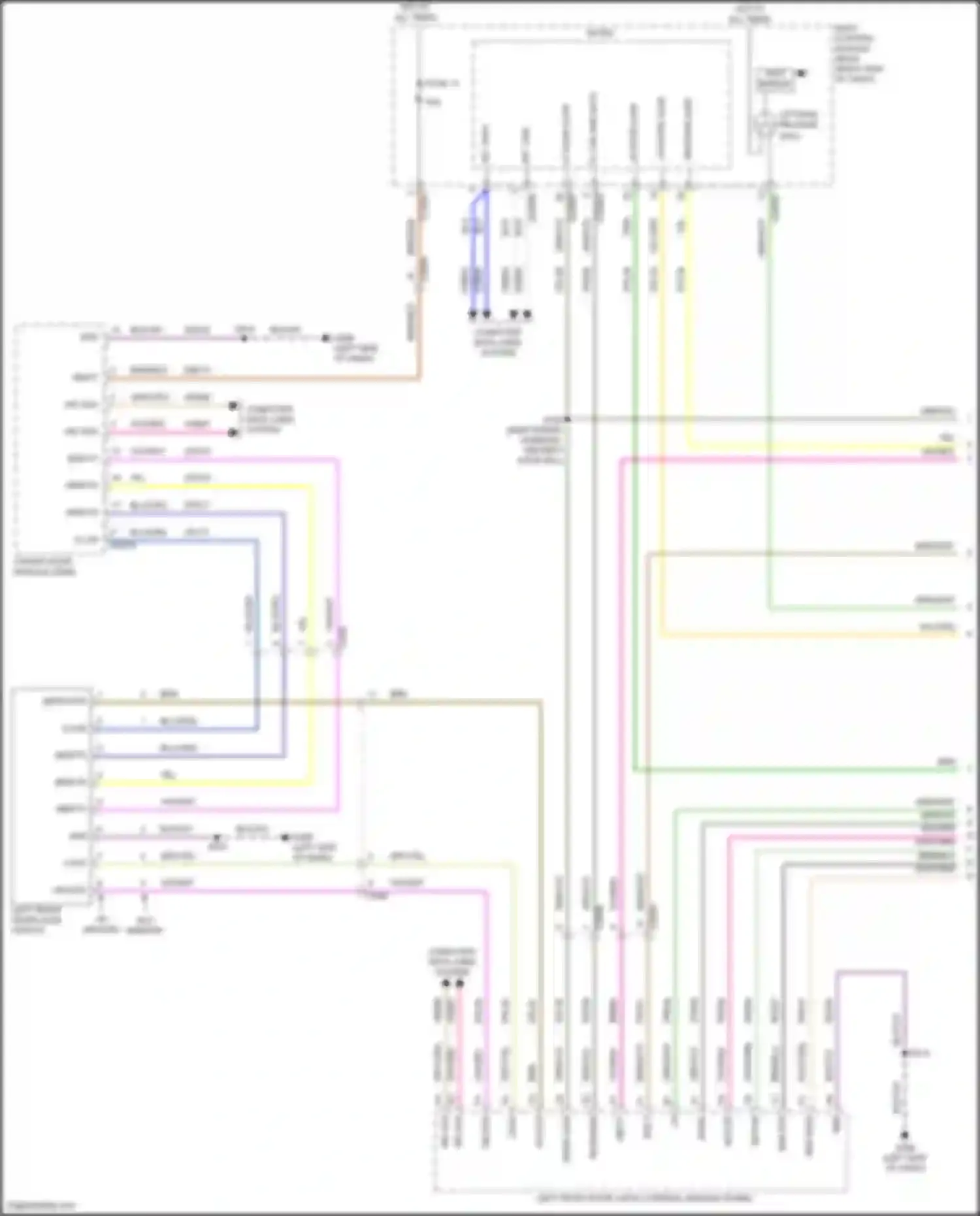 Wiring diagram blu for Ford Mustang Mach-E I (2020-2024) (5 of 79)