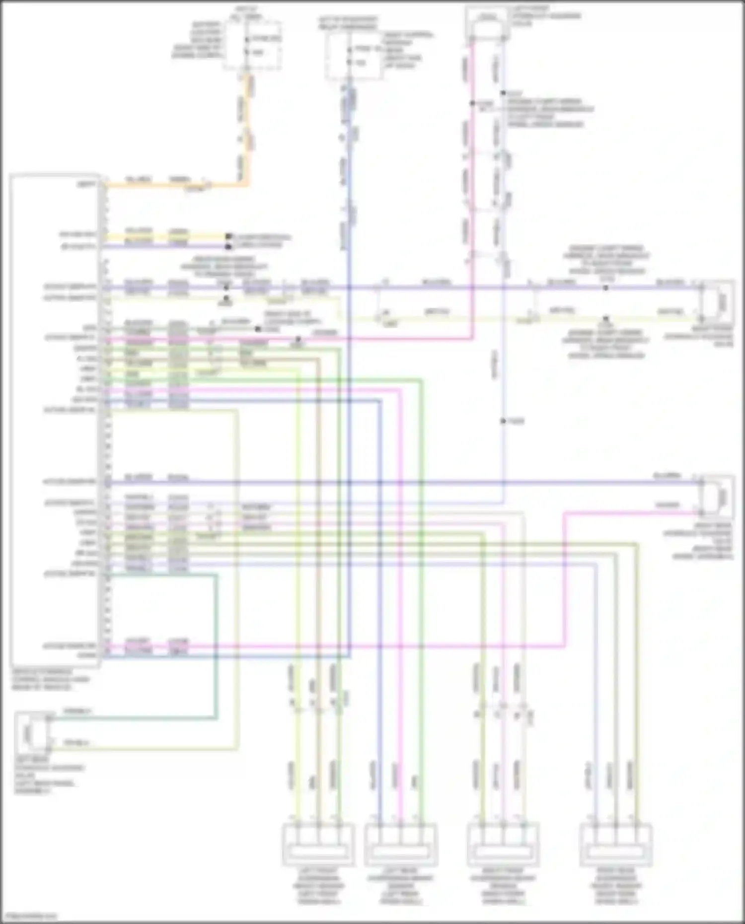 Wiring diagram blu/grn for Ford Mustang Mach-E I (2020-2024) (15 of 42)
