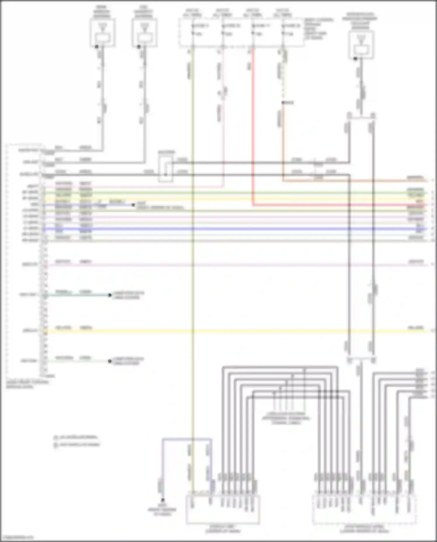 Wiring diagram fuse 4 for Ford Mustang Mach-E I (2020-2024)