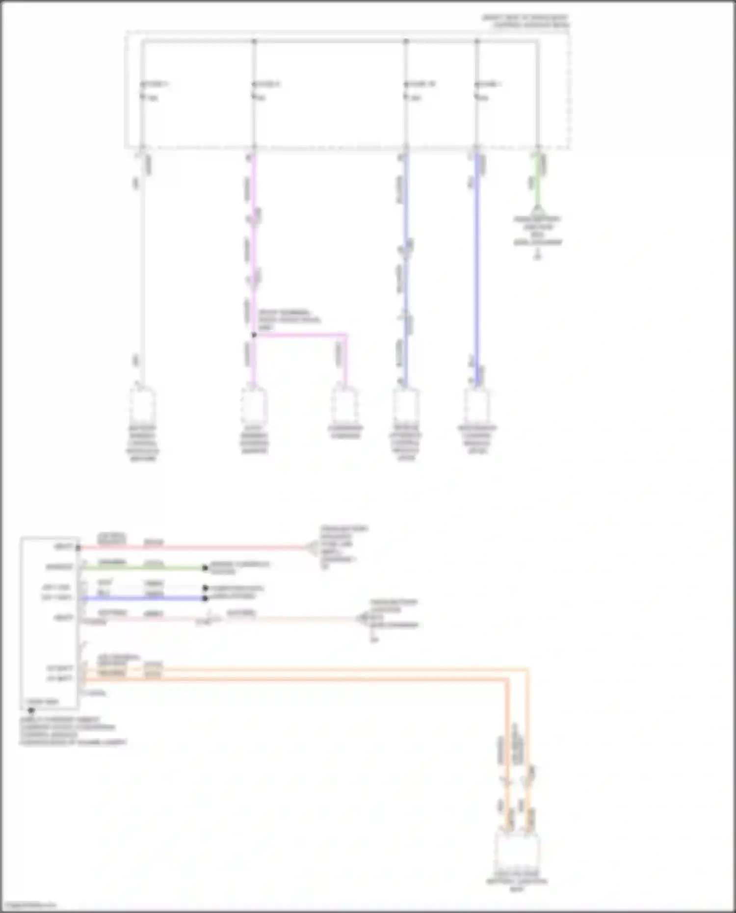 Wiring diagram engine controls system for Ford Mustang Mach-E I (2020-2024) (2 of 2)
