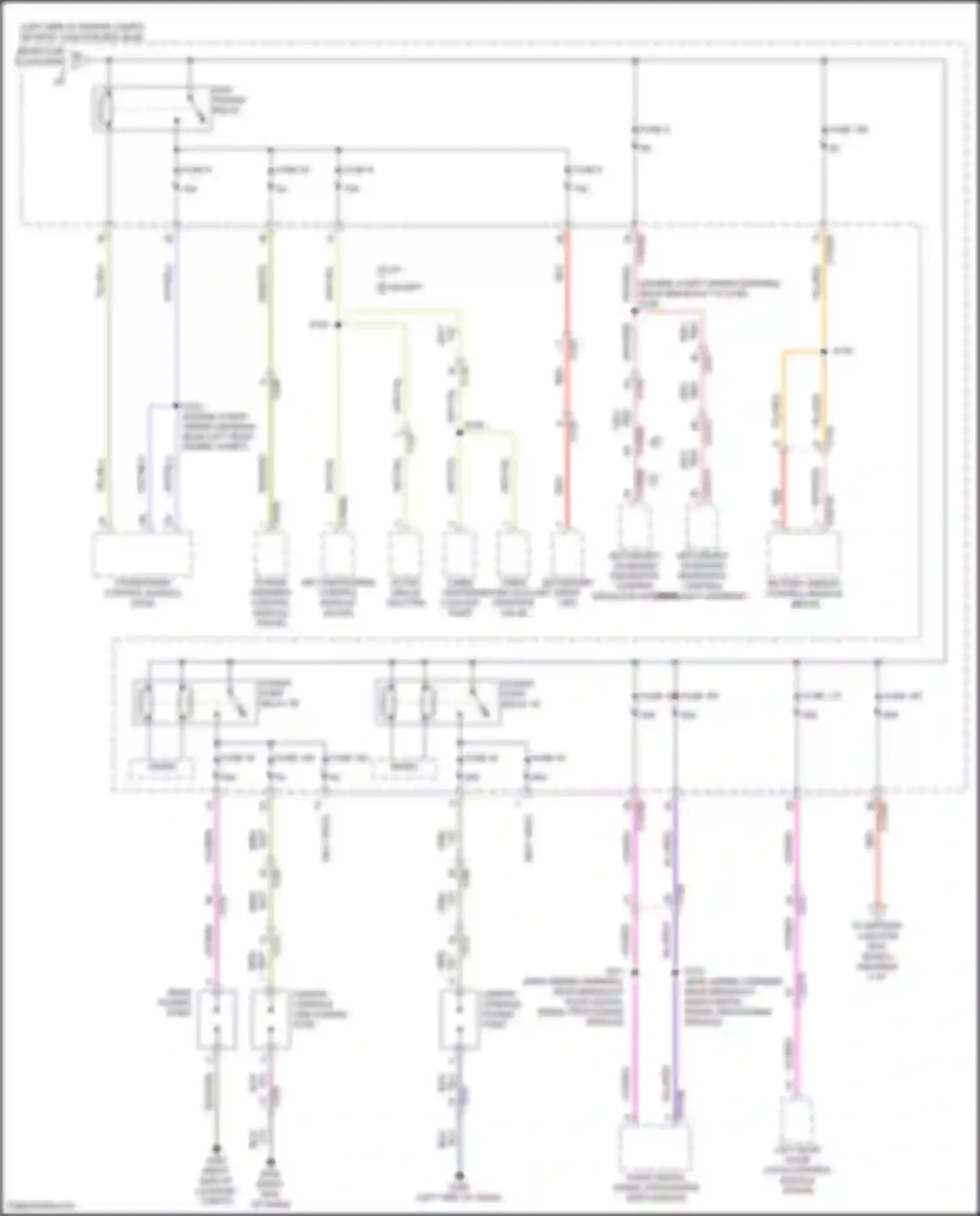 Wiring diagram fuse 187 for Ford Mustang Mach-E I (2020-2024) (2 of 3)