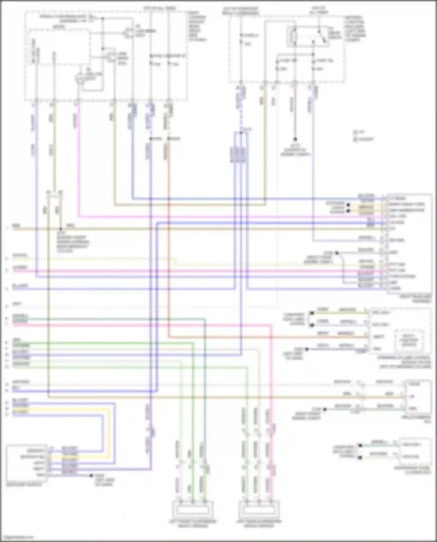 Wiring diagram gry/wht for Ford Mustang Mach-E I (2020-2024) (3 of 3)