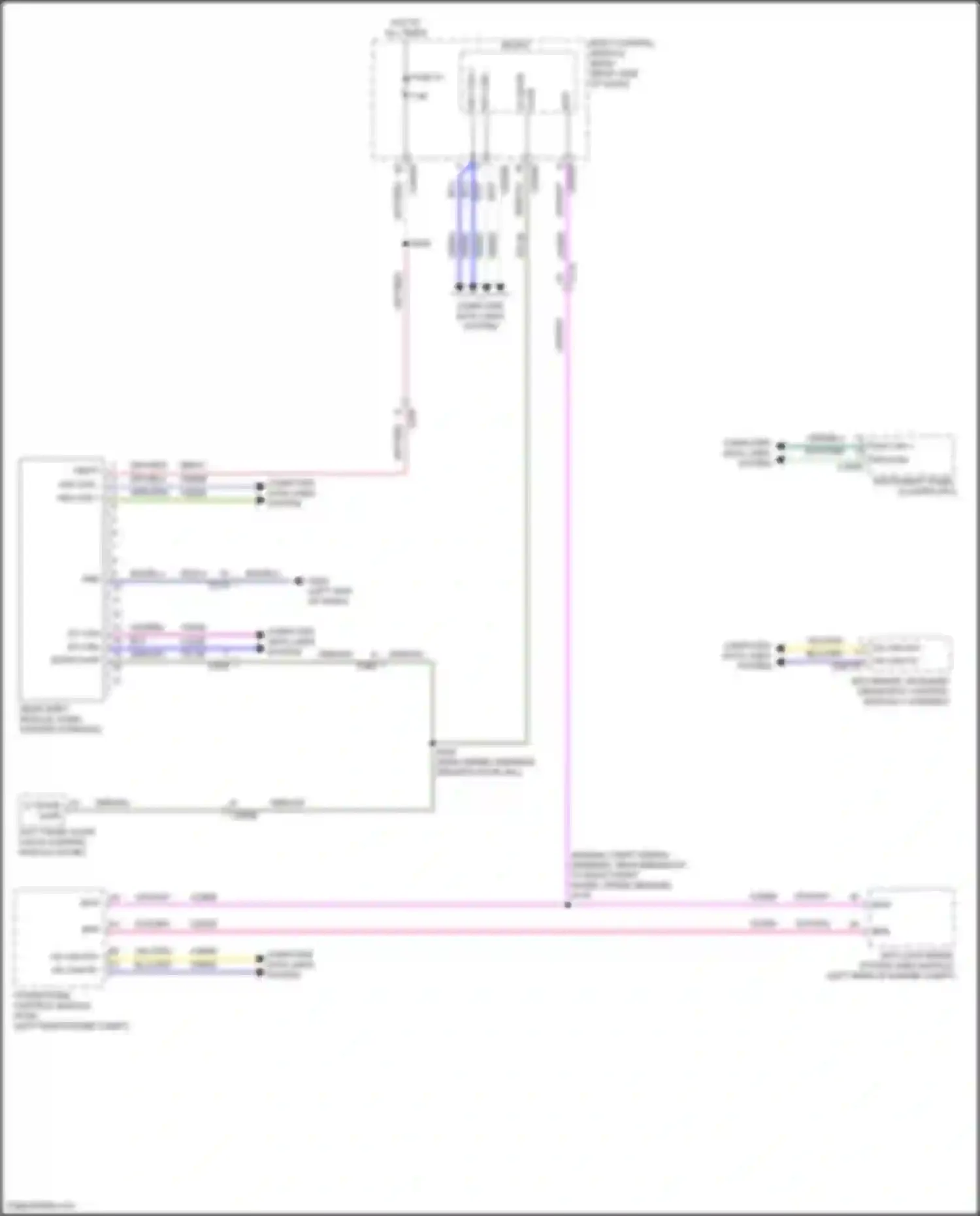 Wiring diagram vio/org for Ford Mustang Mach-E I (2020-2024)
