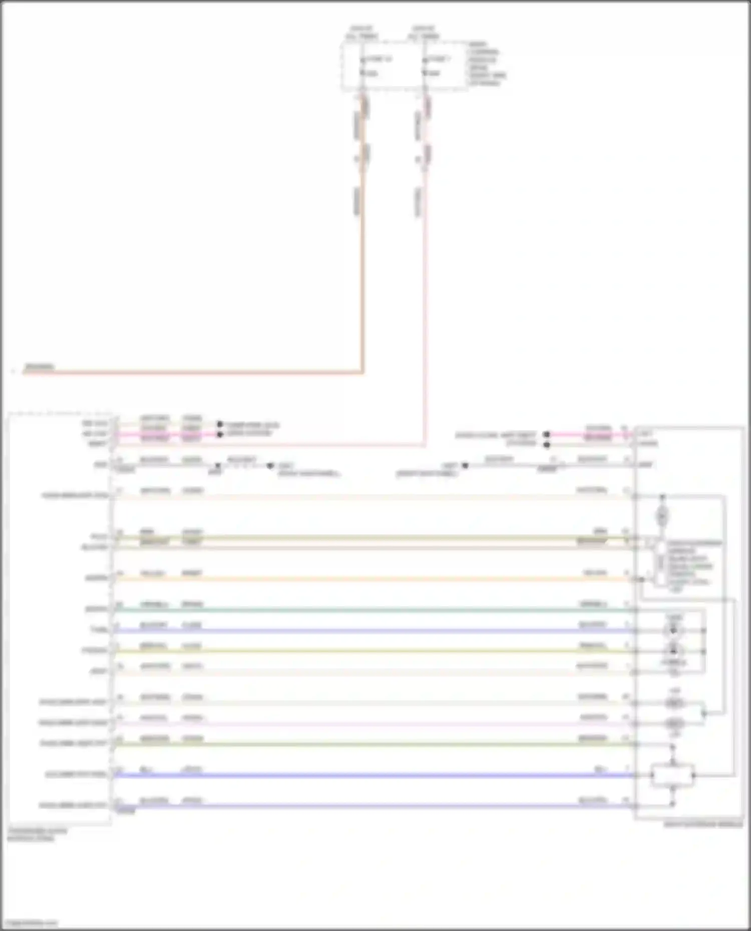 Wiring diagram fuse 14 for Ford Mustang Mach-E I (2020-2024)