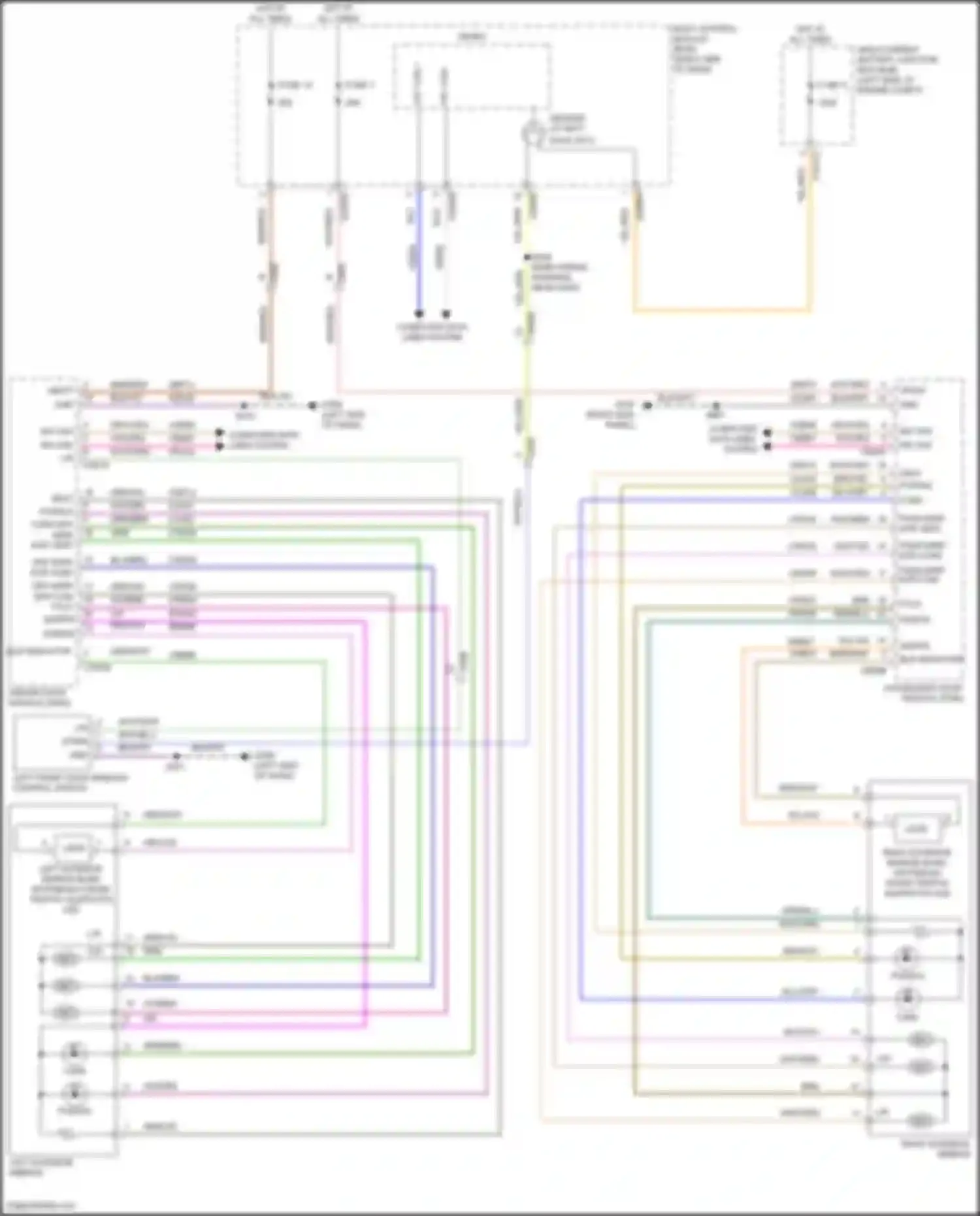 Wiring diagram micro - for Ford Mustang Mach-E I (2020-2024)