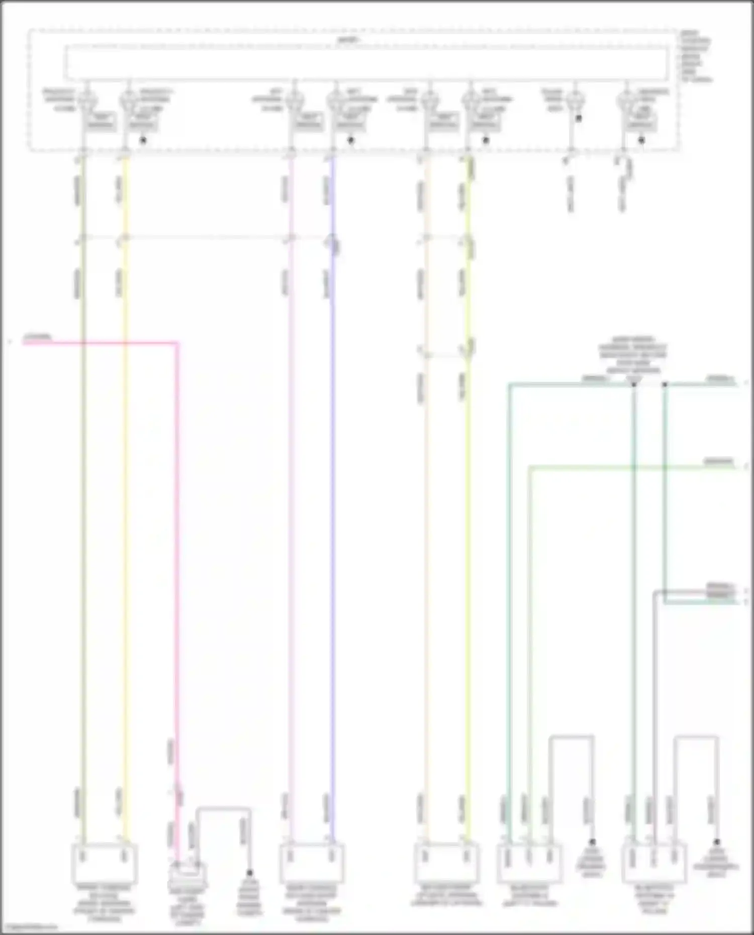 Wiring diagram vio/org for Ford Mustang Mach-E I (2020-2024)