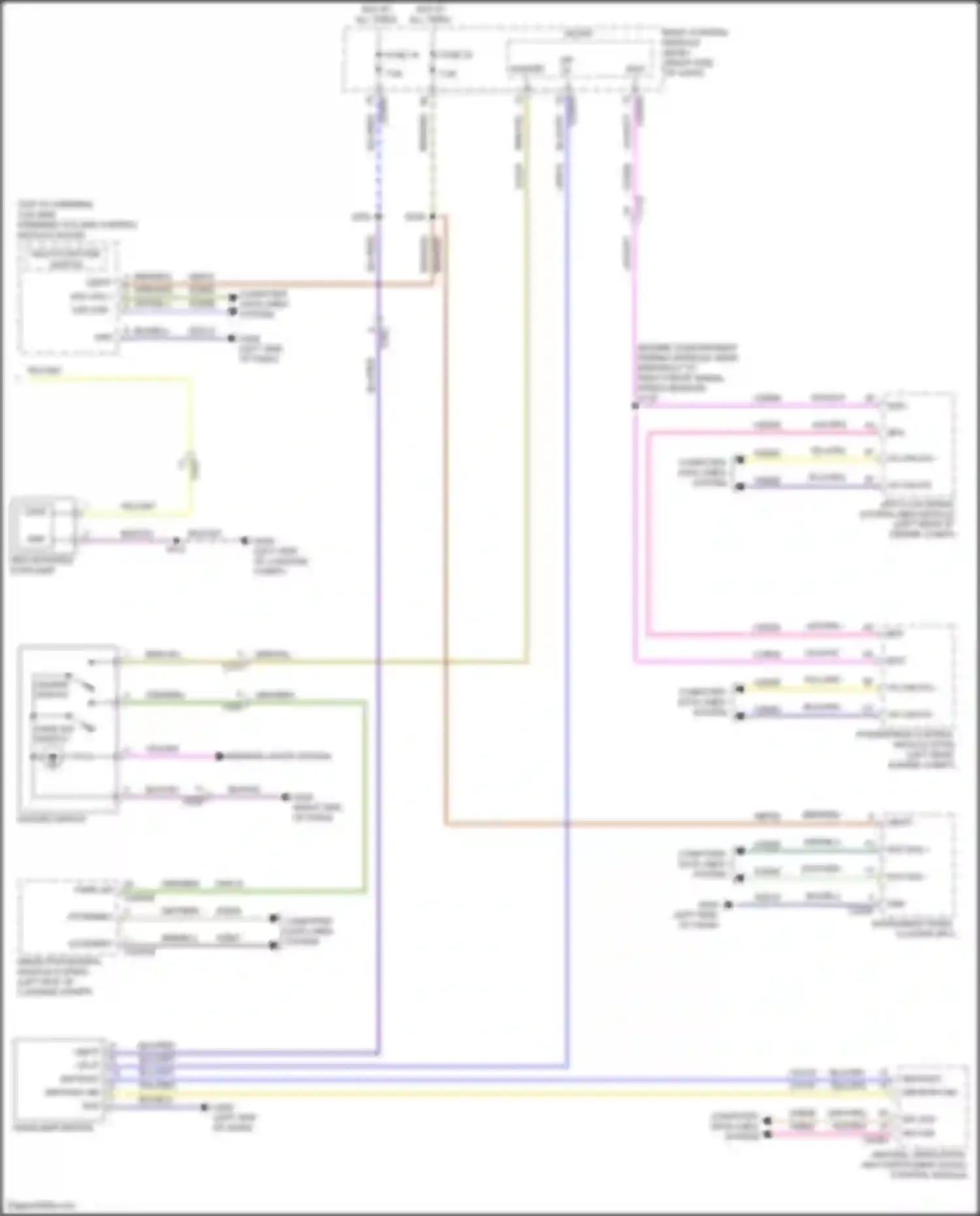 Wiring diagram fuse 19 for Ford Mustang Mach-E I (2020-2024)