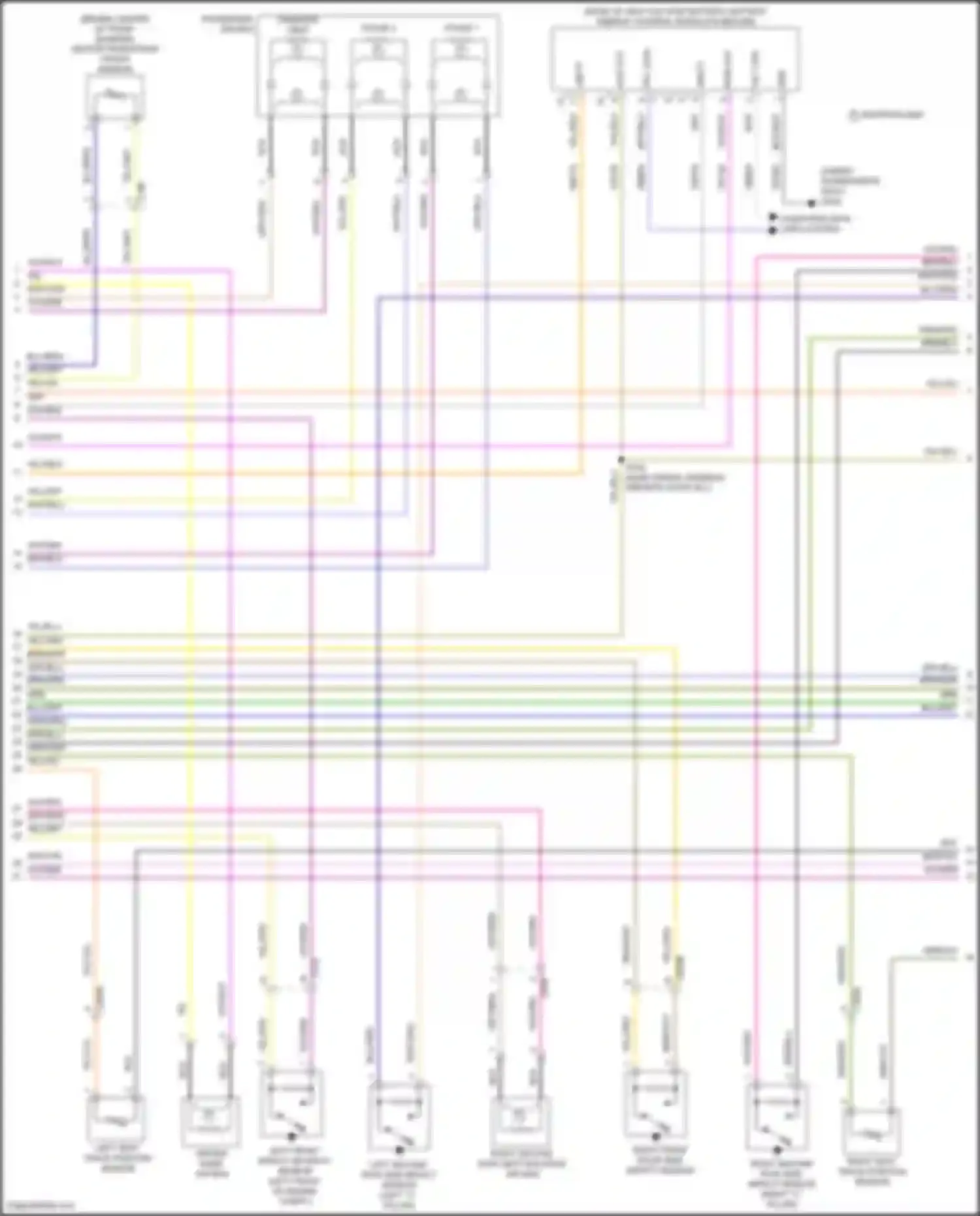 Wiring diagram shorting bar for Ford Mustang Mach-E I (2020-2024)