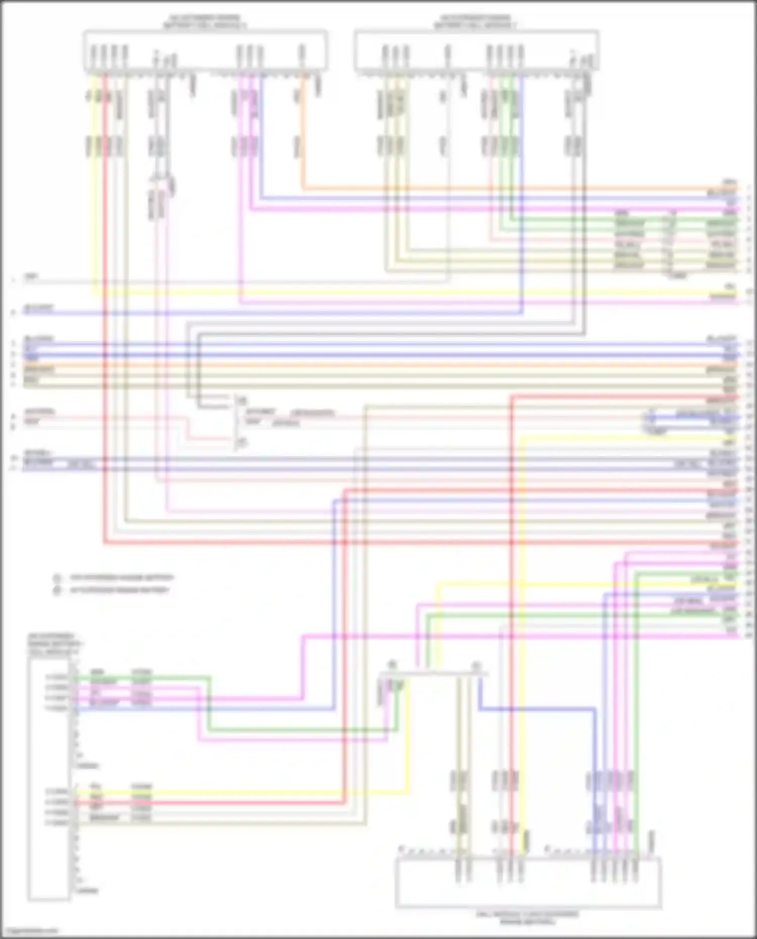 Wiring diagram rtn a for Ford Mustang Mach-E I (2020-2024) (1 of 5)