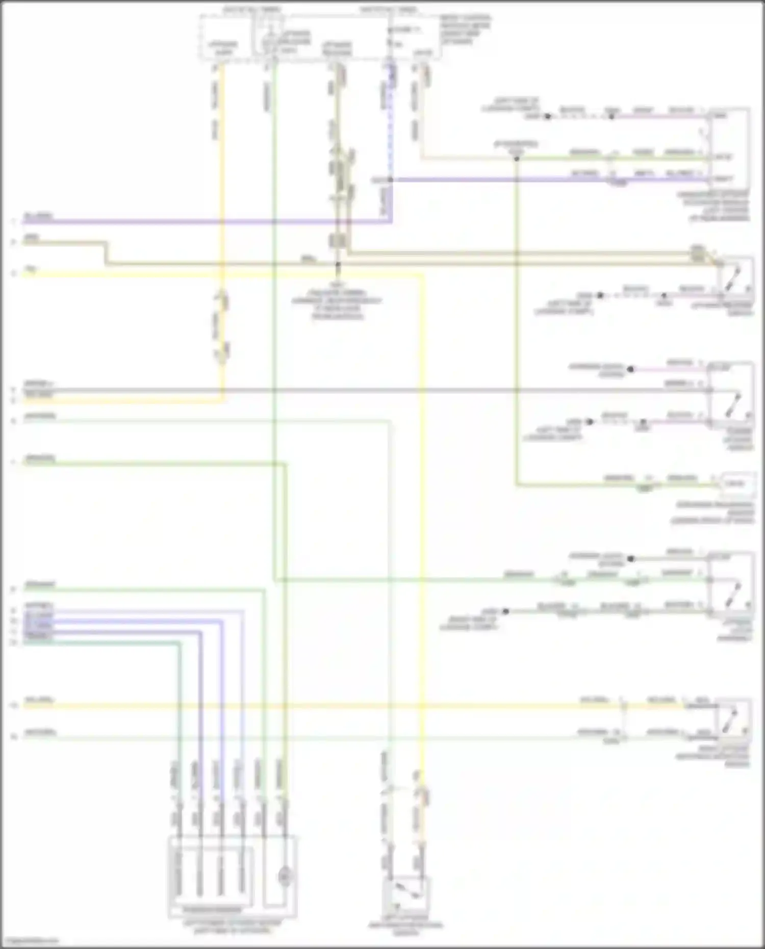 Wiring diagram sensor sig 2 for Ford Mustang Mach-E I (2020-2024) (2 of 2)