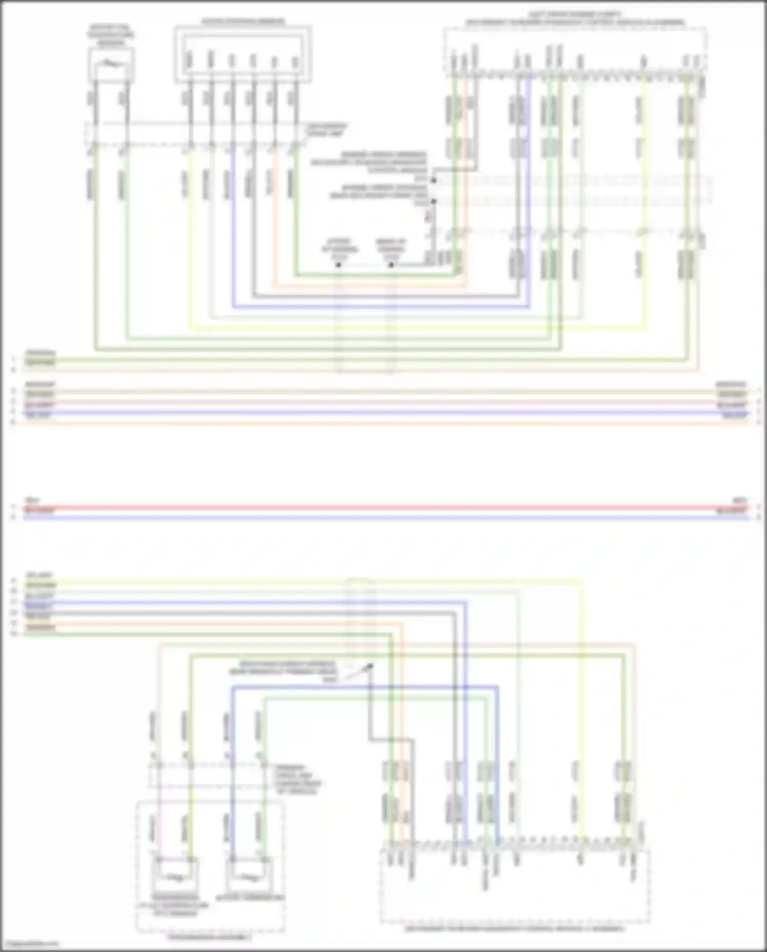 Wiring diagram sin + for Ford Mustang Mach-E I (2020-2024) (3 of 4)