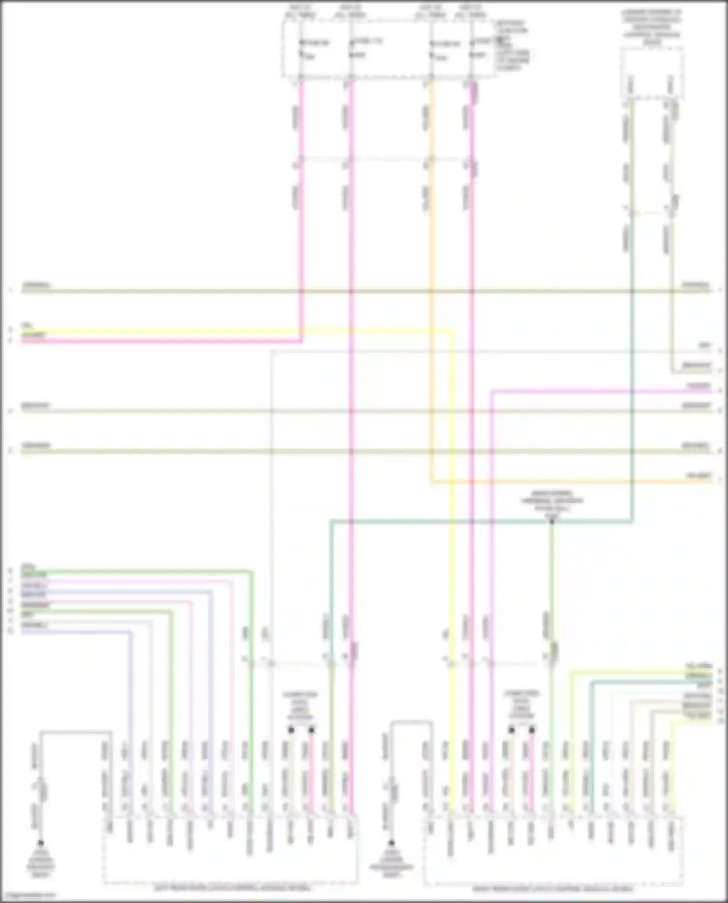 Wiring diagram sns feed for Ford Mustang Mach-E I (2020-2024) (3 of 20)