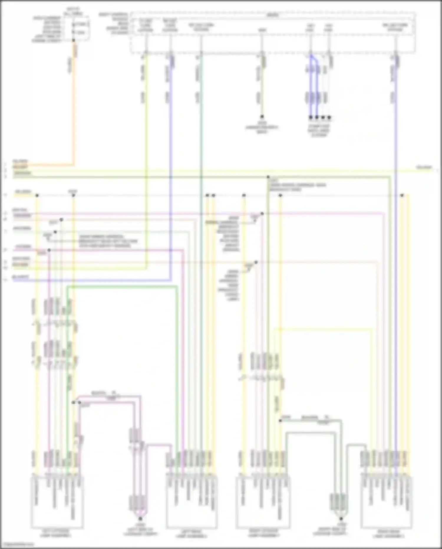 Wiring diagram stop/park lp for Ford Mustang Mach-E I (2020-2024) (1 of 1)