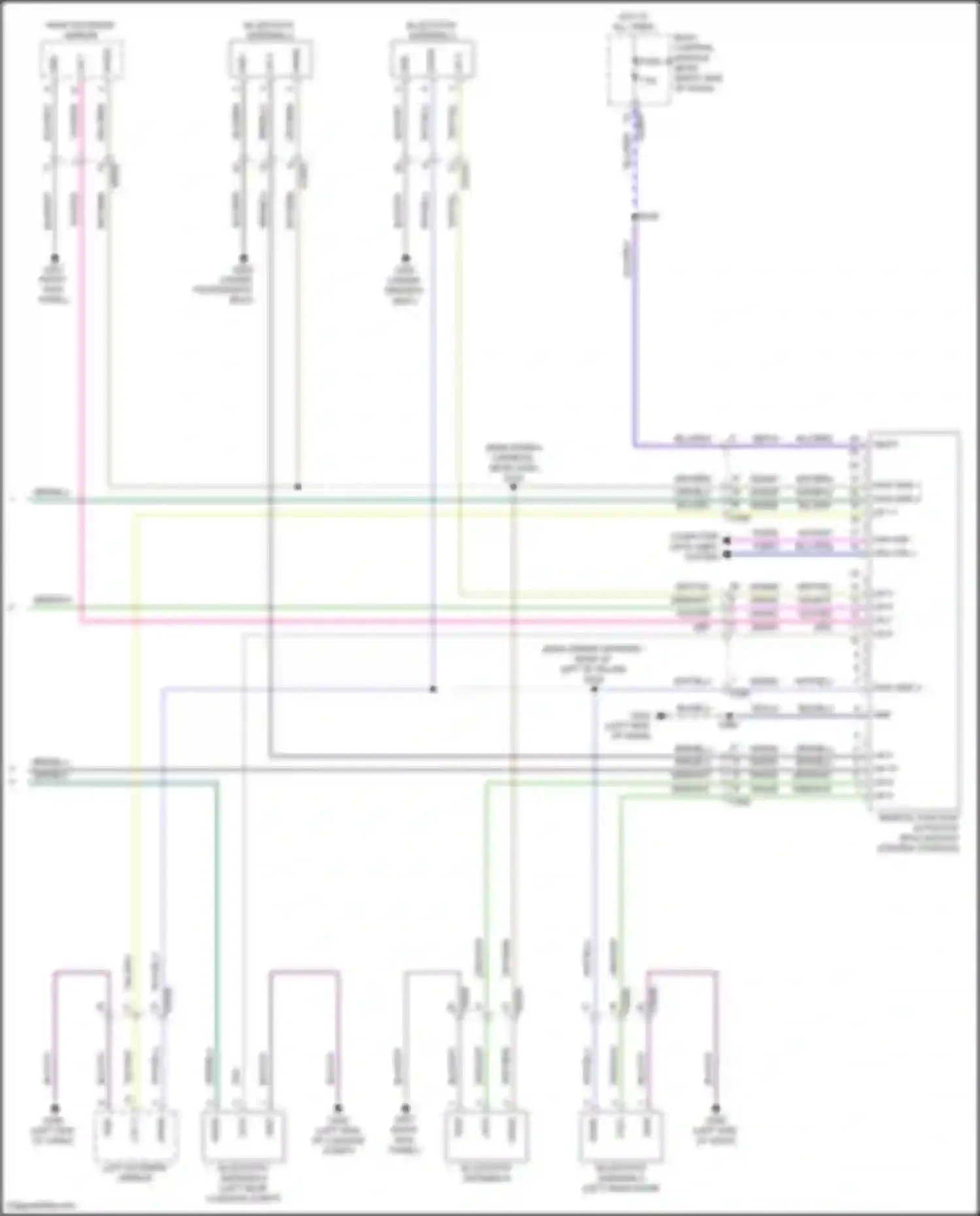 Wiring diagram vio/wht for Ford Mustang Mach-E I (2020-2024) (4 of 54)