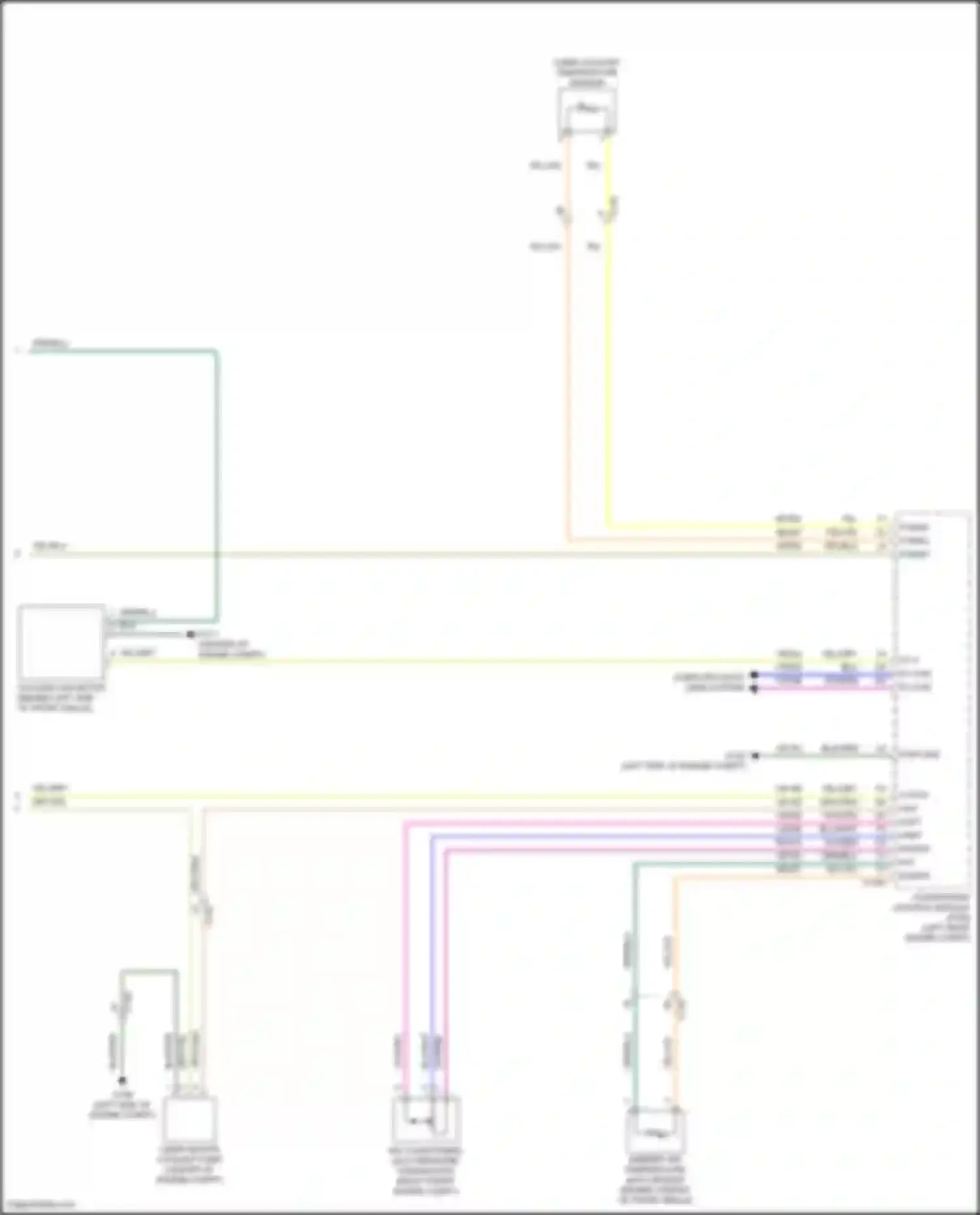 Wiring diagram yel for Ford Mustang Mach-E I (2020-2024) (38 of 66)