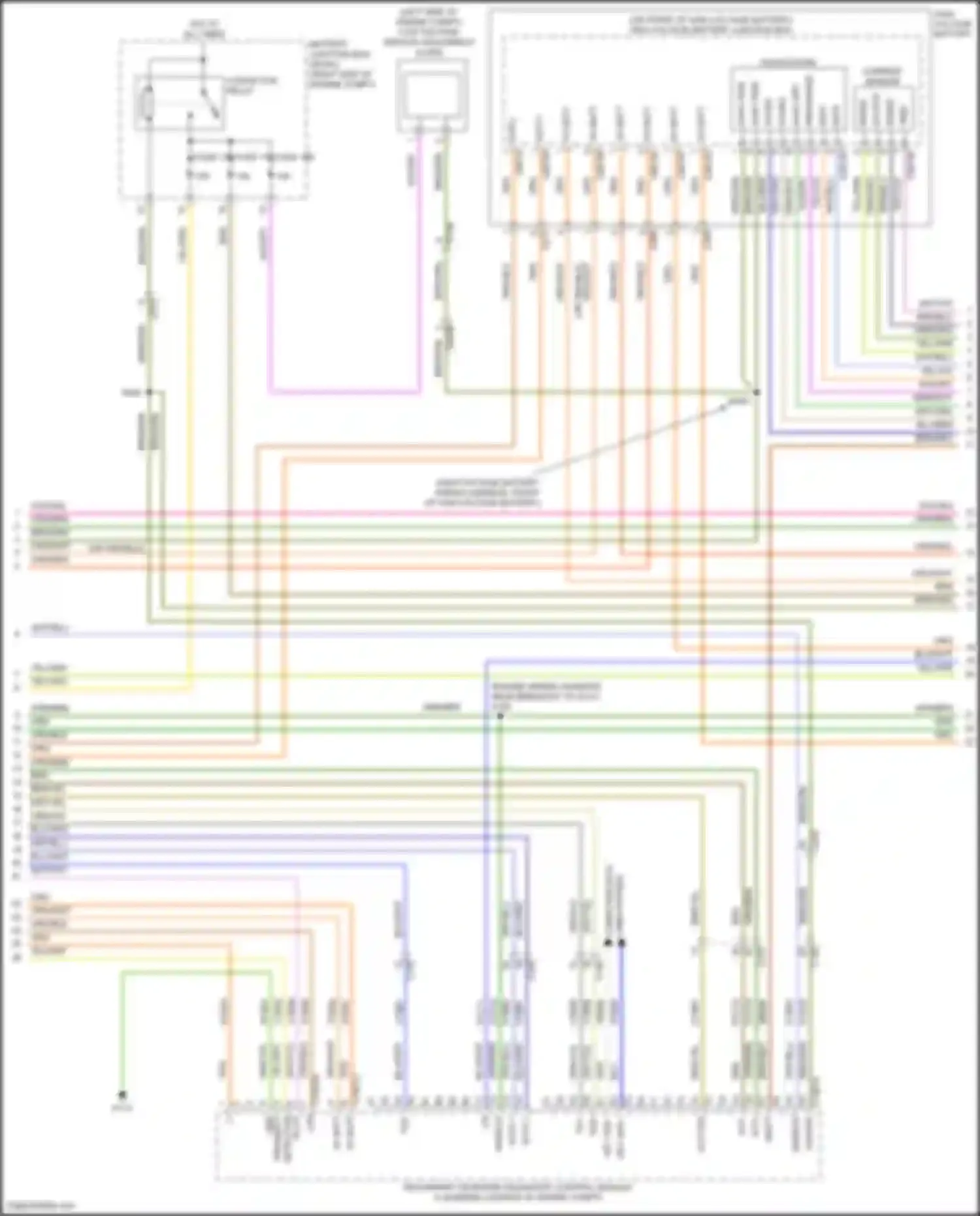 Wiring diagram yel/gry for Ford Mustang Mach-E I (2020-2024) (36 of 38)