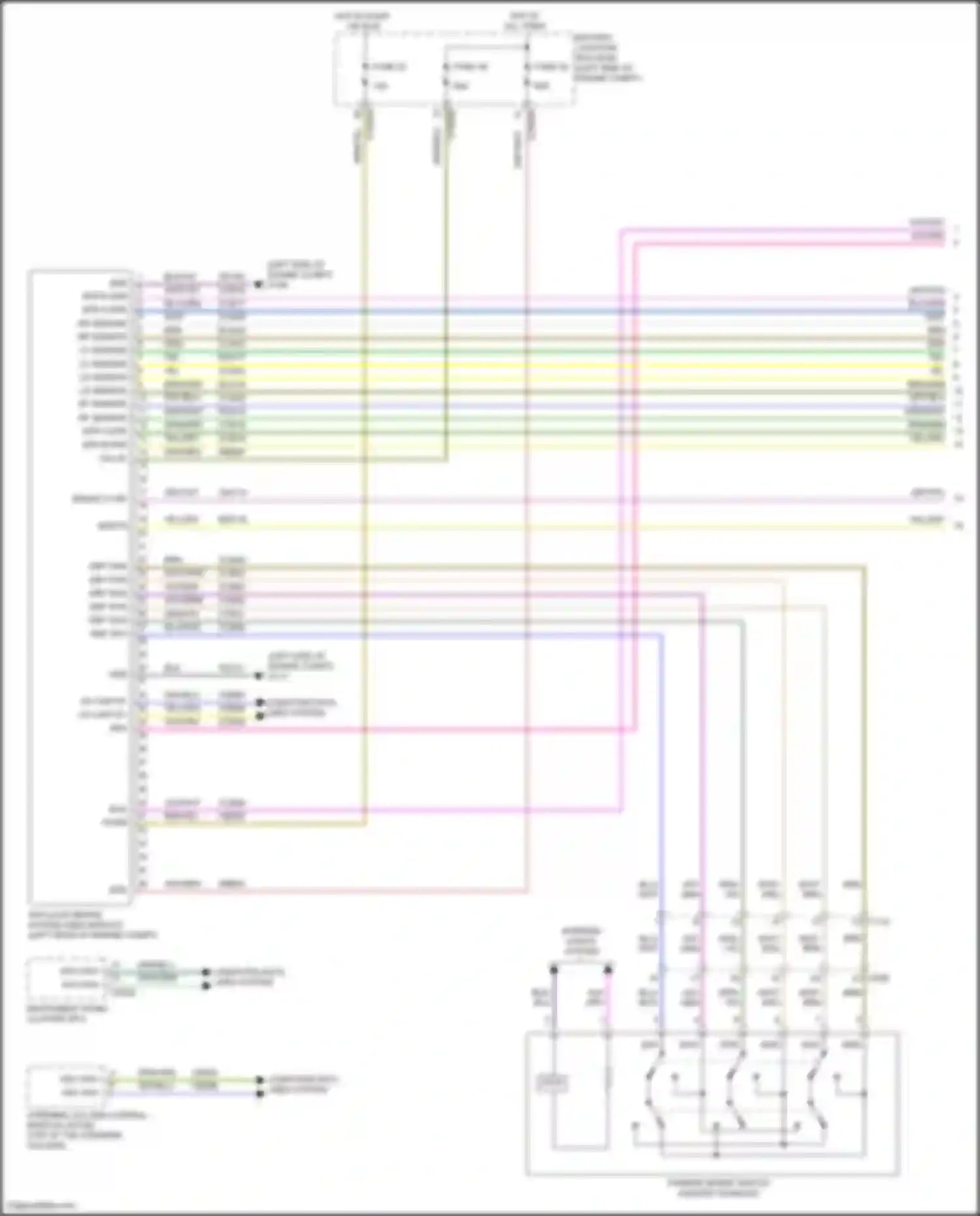 Wiring diagram yel/gry for Ford Mustang Mach-E I (2020-2024) (31 of 38)