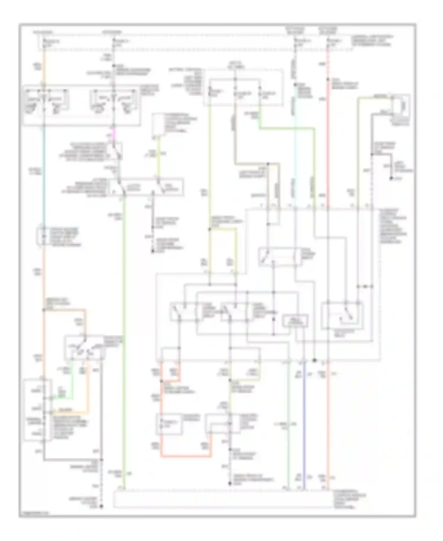 Mustang Ford IV facelift (1998-2004): 4.6l, air conditioning circuits
